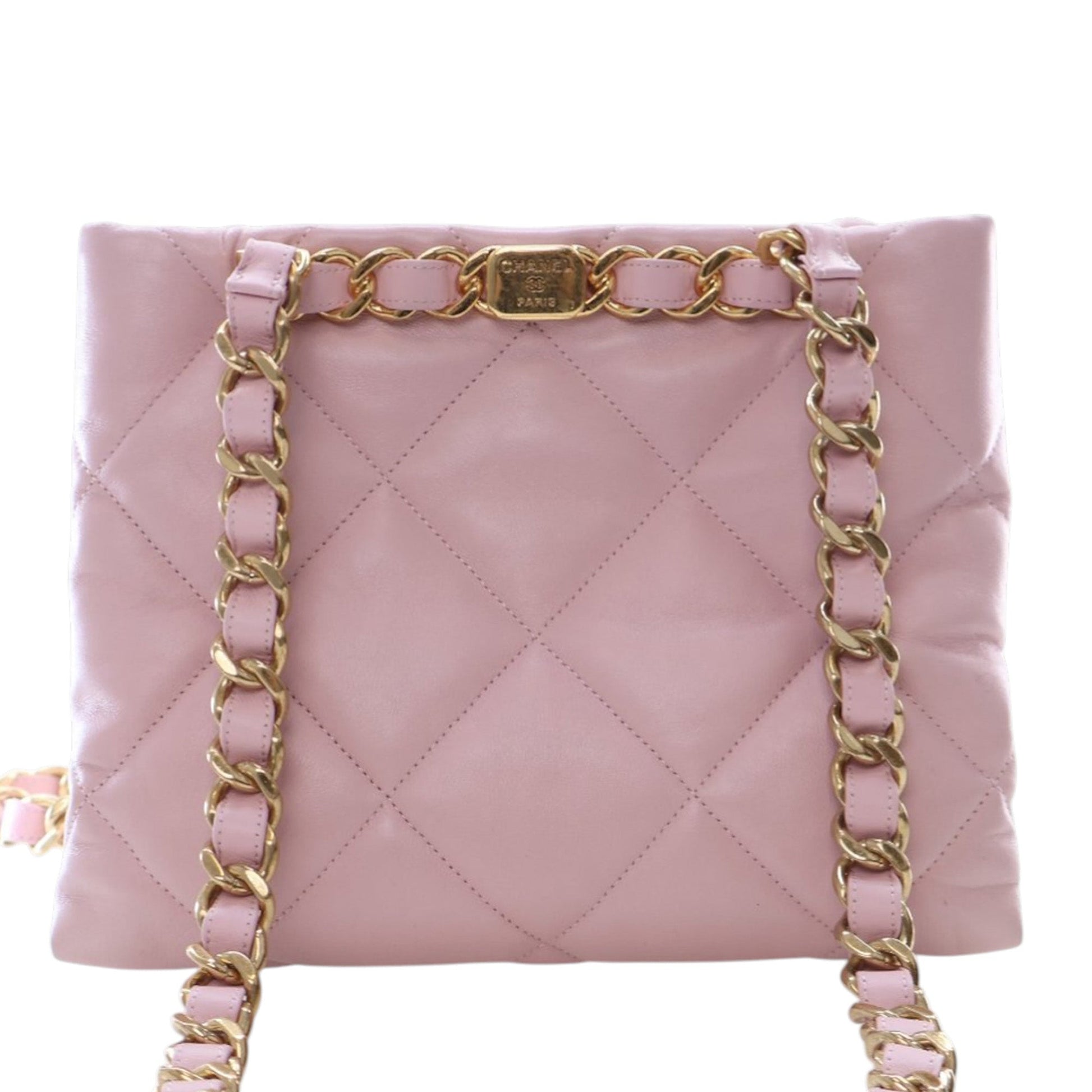 Chanel Medium Quilted Calfskin Funky Town Shopping Tote