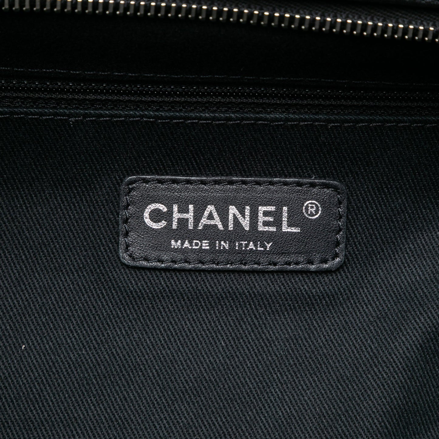 Chanel Large Iridescent Quilted Calfskin In The Mix Shopping Tote