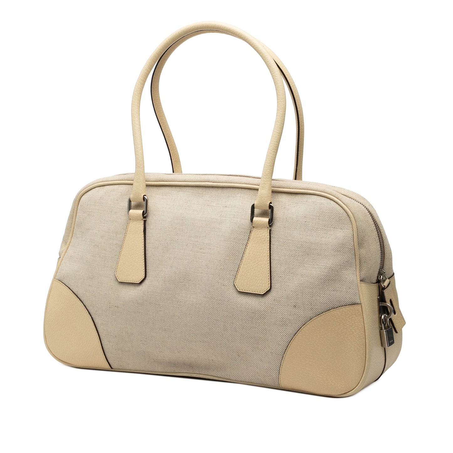 Prada Canvas Shoulder Bag