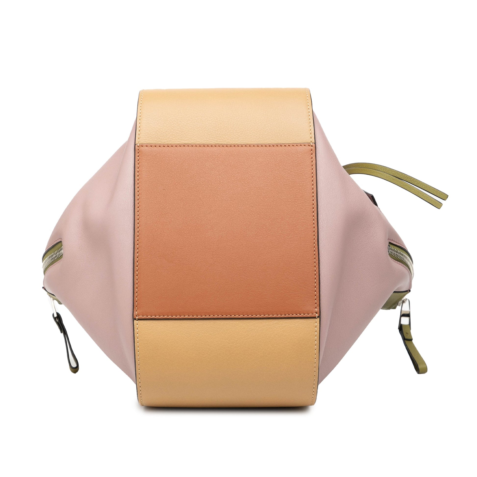 LOEWE Small Multicolor Leather Hammock Satchel