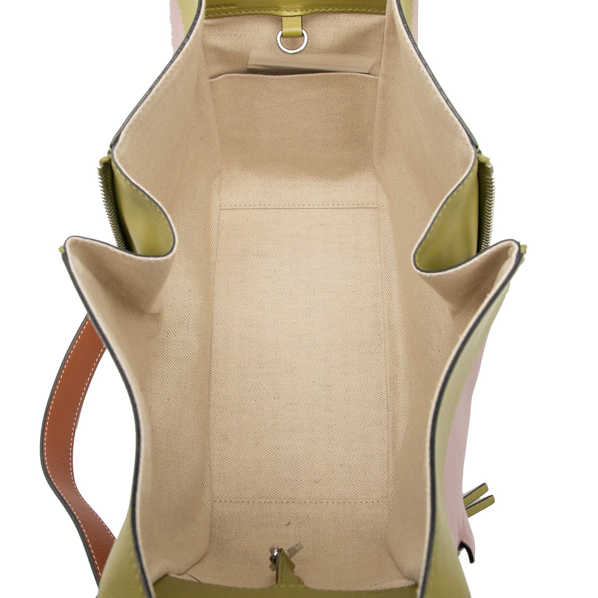 LOEWE Small Multicolor Leather Hammock Satchel