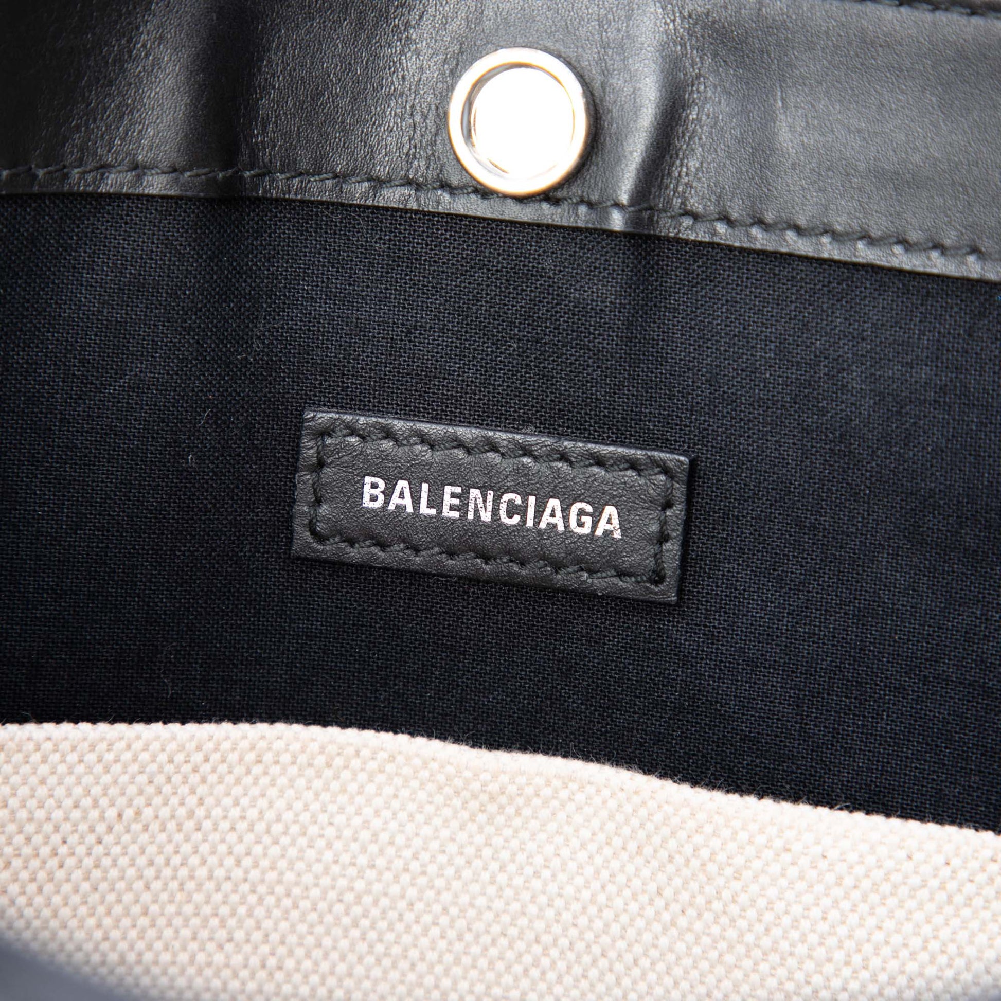 Balenciaga Canvas Navy Pochette M Crossbody