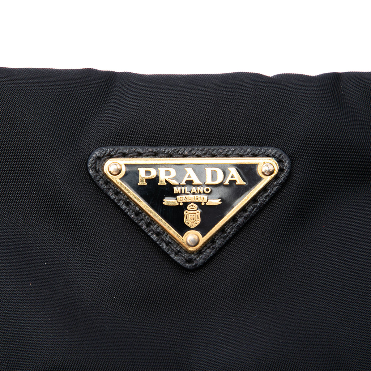 Prada Tessuto Satchel — Black