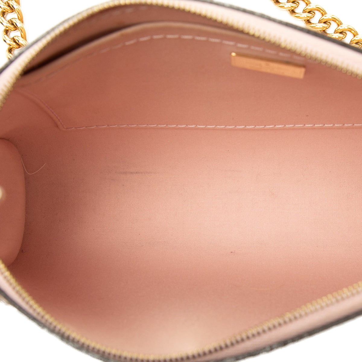 Louis Vuitton Monogram Vernis Santa Monica — Beige