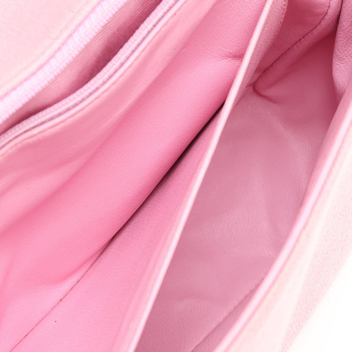 Chanel Medium Classic Jersey Single Flap — Pink