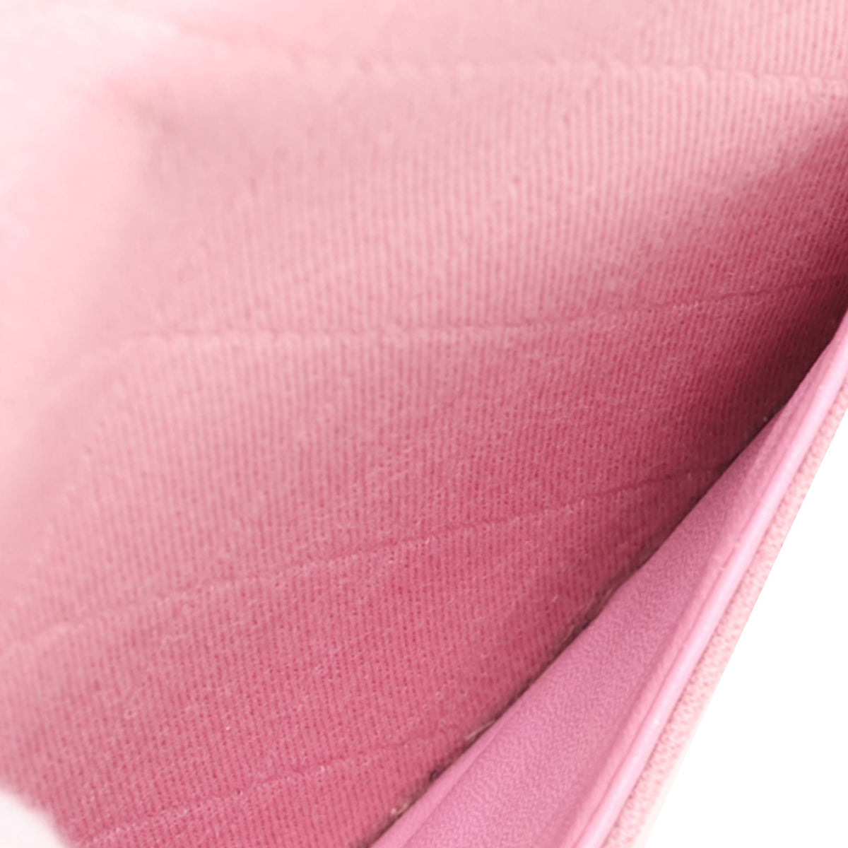 Chanel Medium Classic Jersey Single Flap — Pink