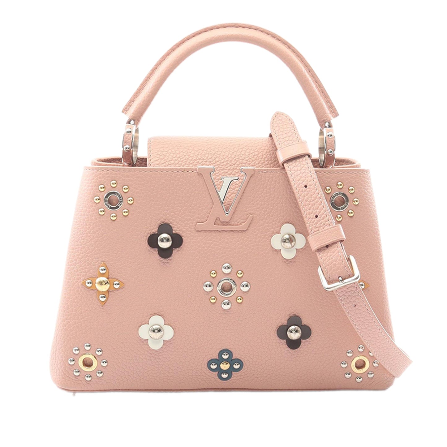 Louis Vuitton Taurillon Mechanical Flowers Capucines BB
