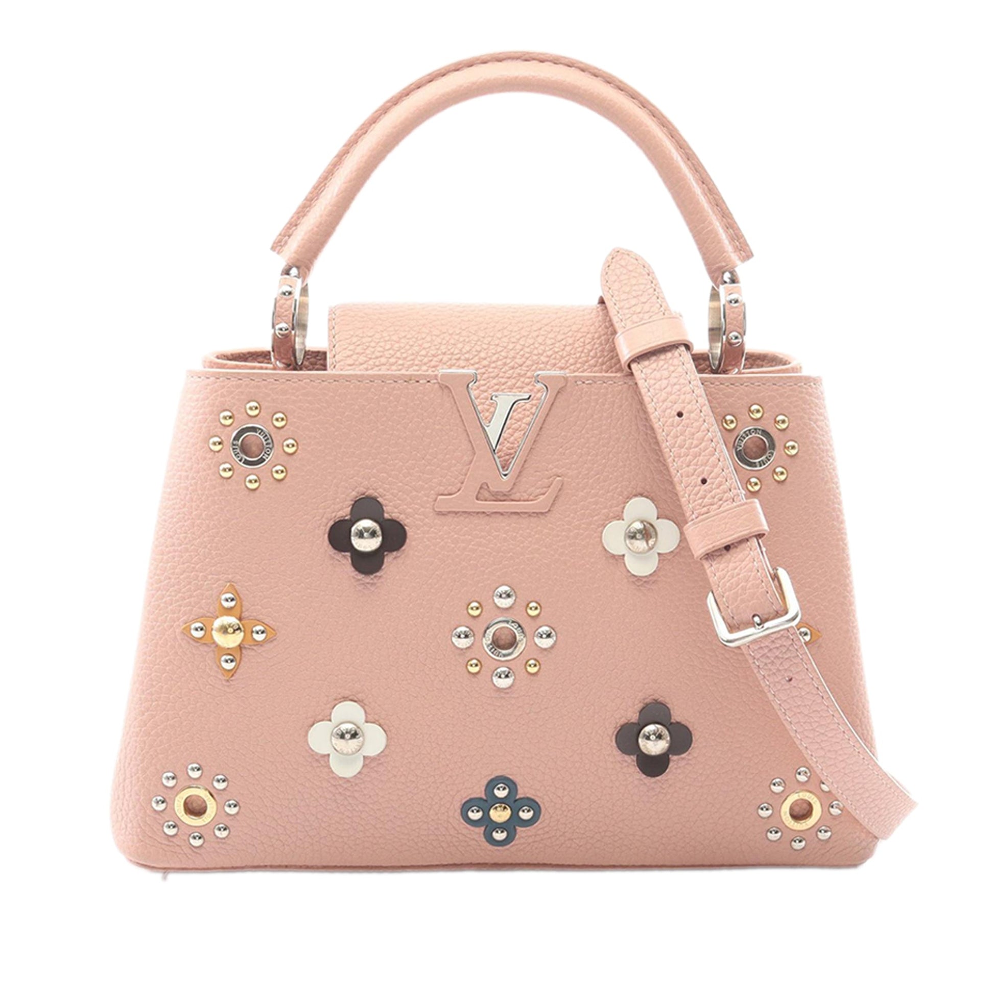 Louis Vuitton Taurillon Mechanical Flowers Capucines BB