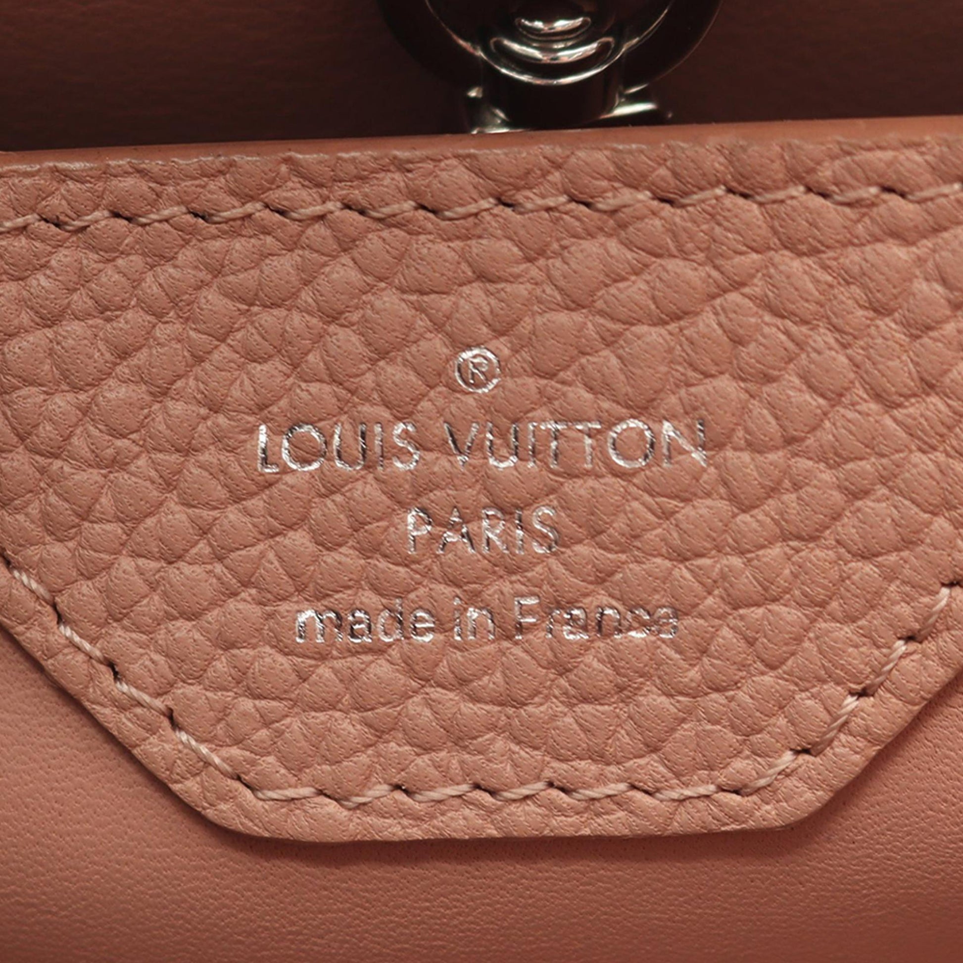 Louis Vuitton Taurillon Mechanical Flowers Capucines BB