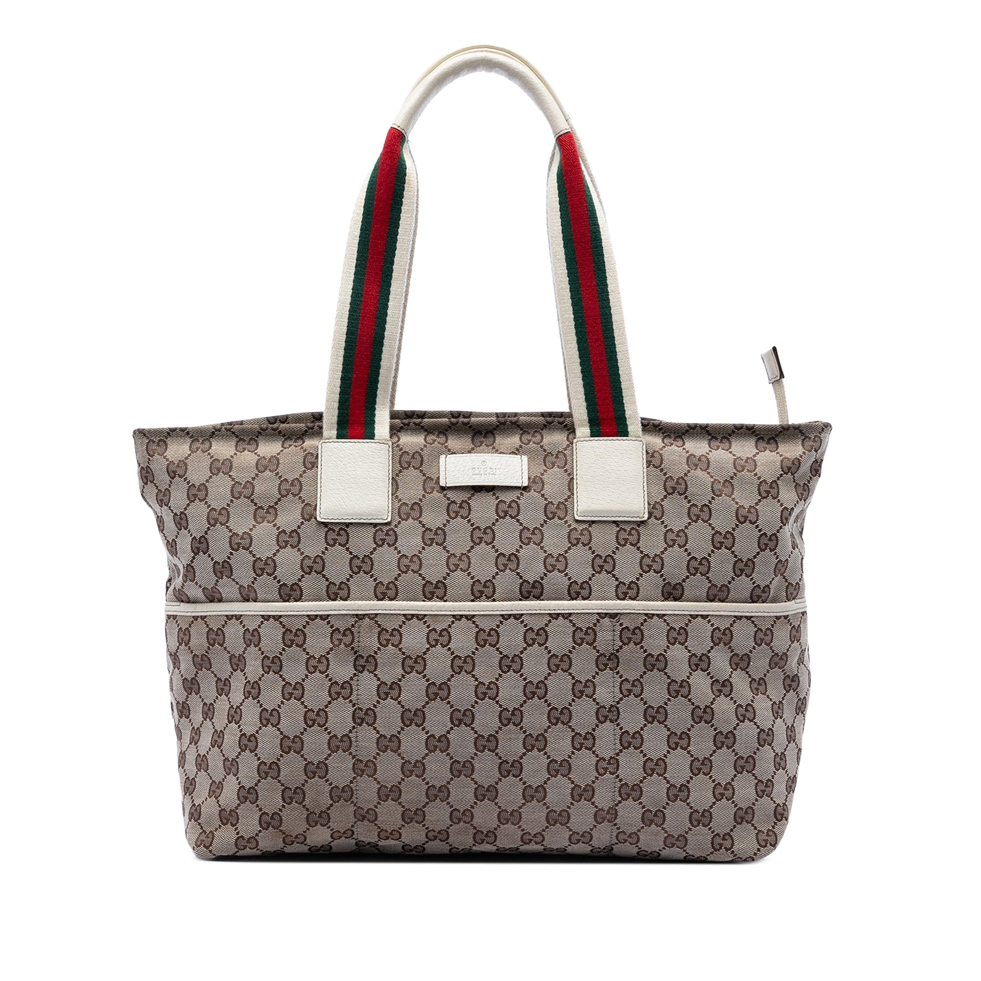 Gucci GG Canvas Web Tote