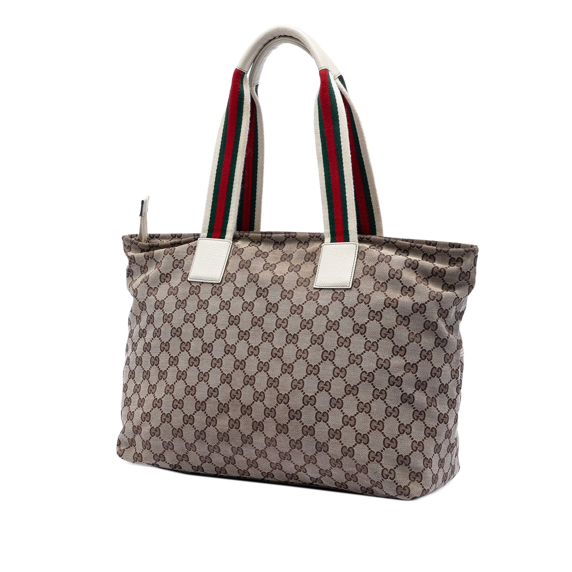 Gucci GG Canvas Web Tote