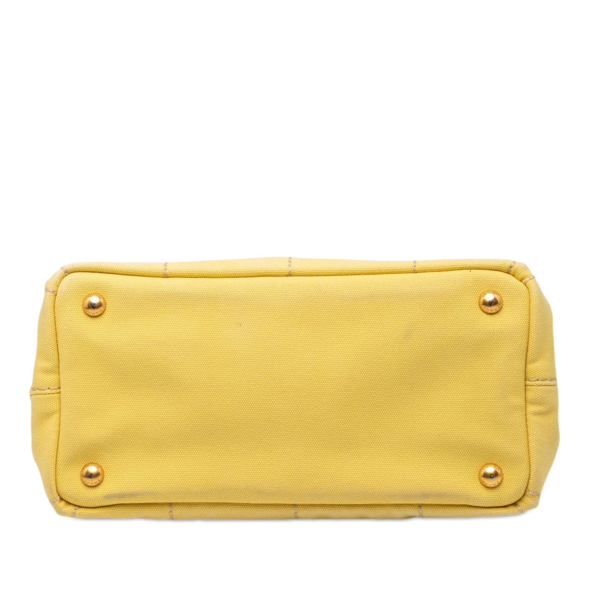 Prada Small Canvas Canapa Logo Satchel