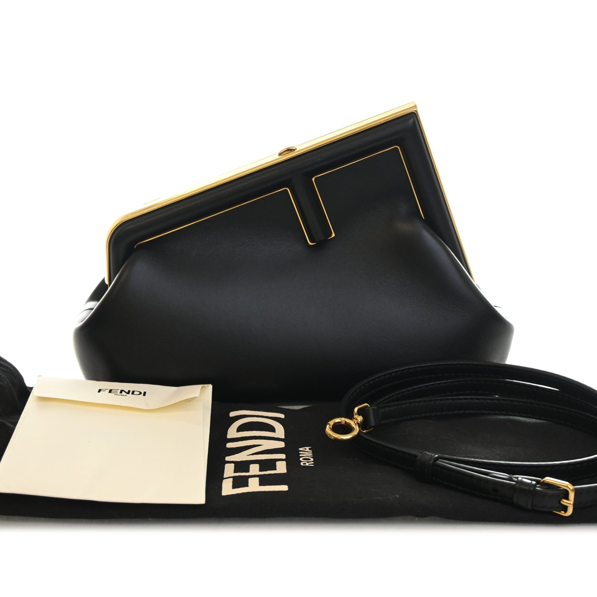 Fendi Small Nappa Fendi First Crossbody