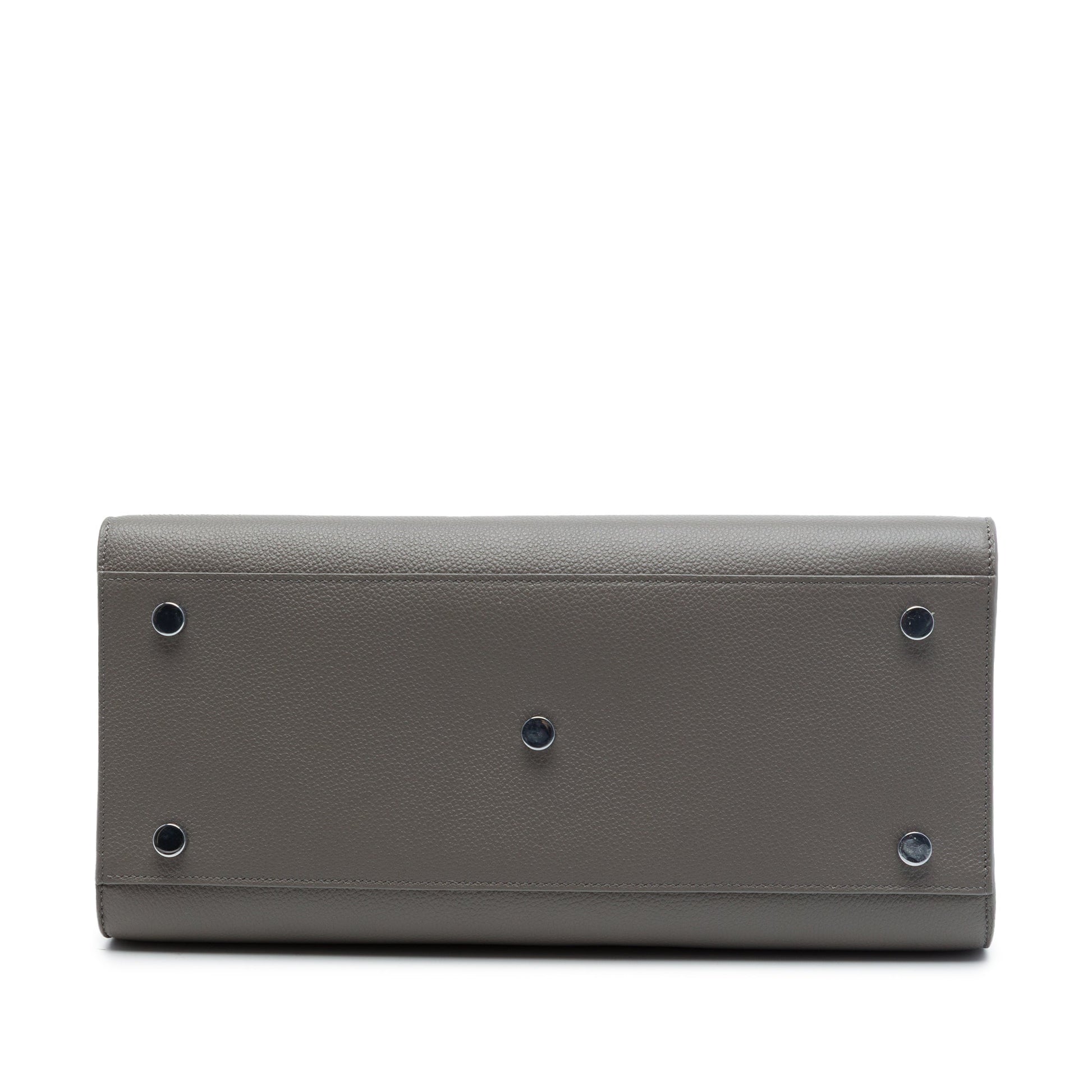 Saint Laurent Small Grained Calfskin Sac De Jour Satchel