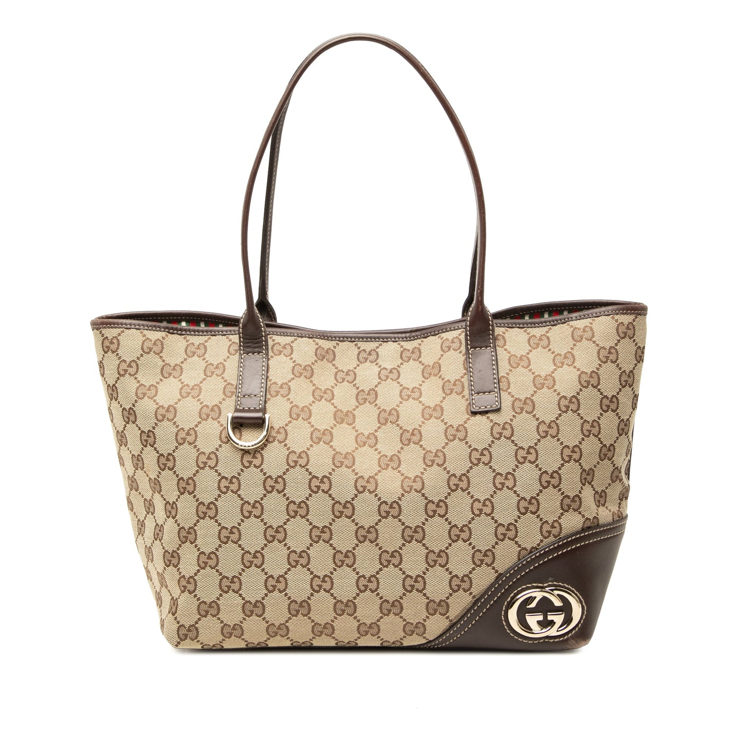 Gucci GG Canvas New Britt Tote