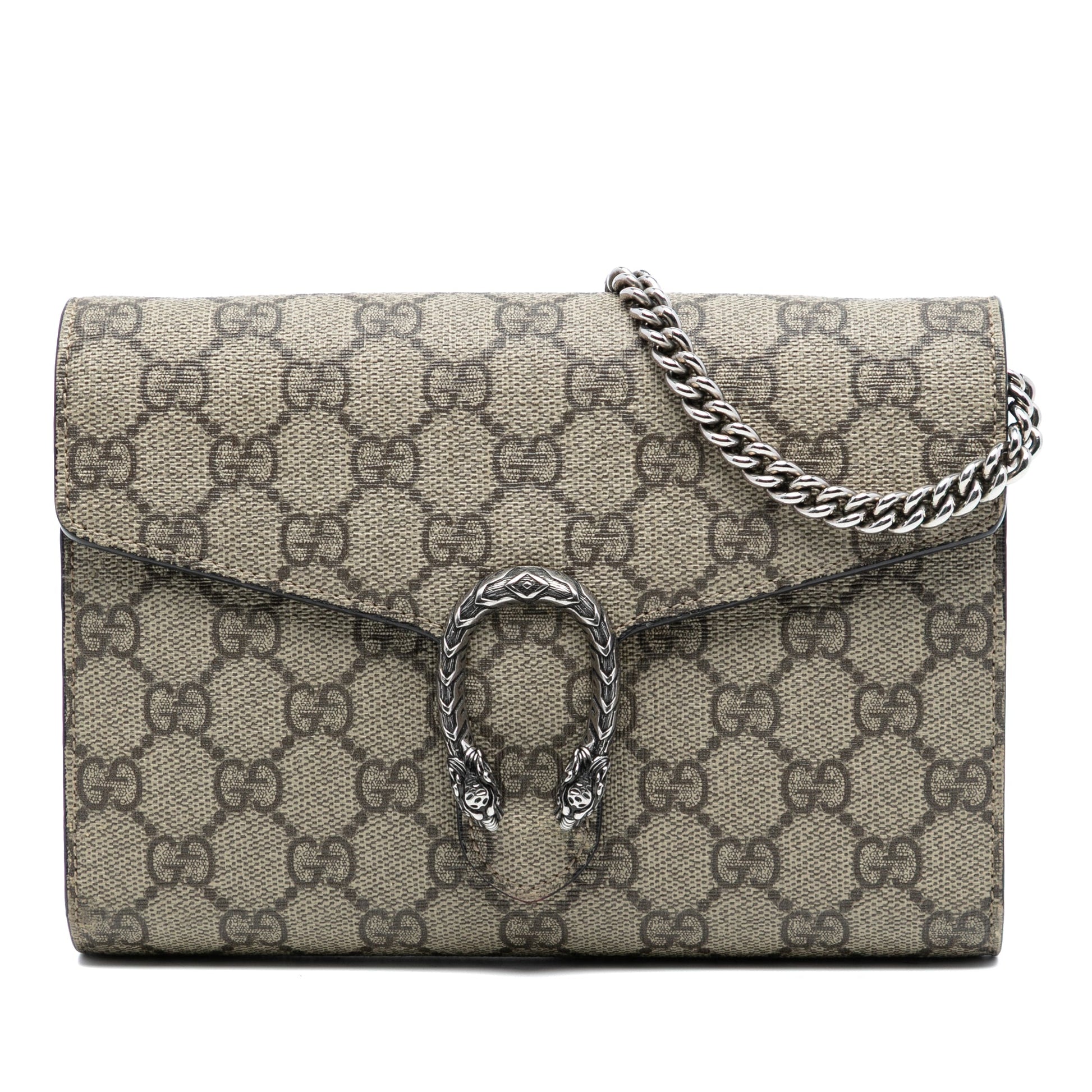 Gucci GG Supreme Dionysus Wallet on Chain
