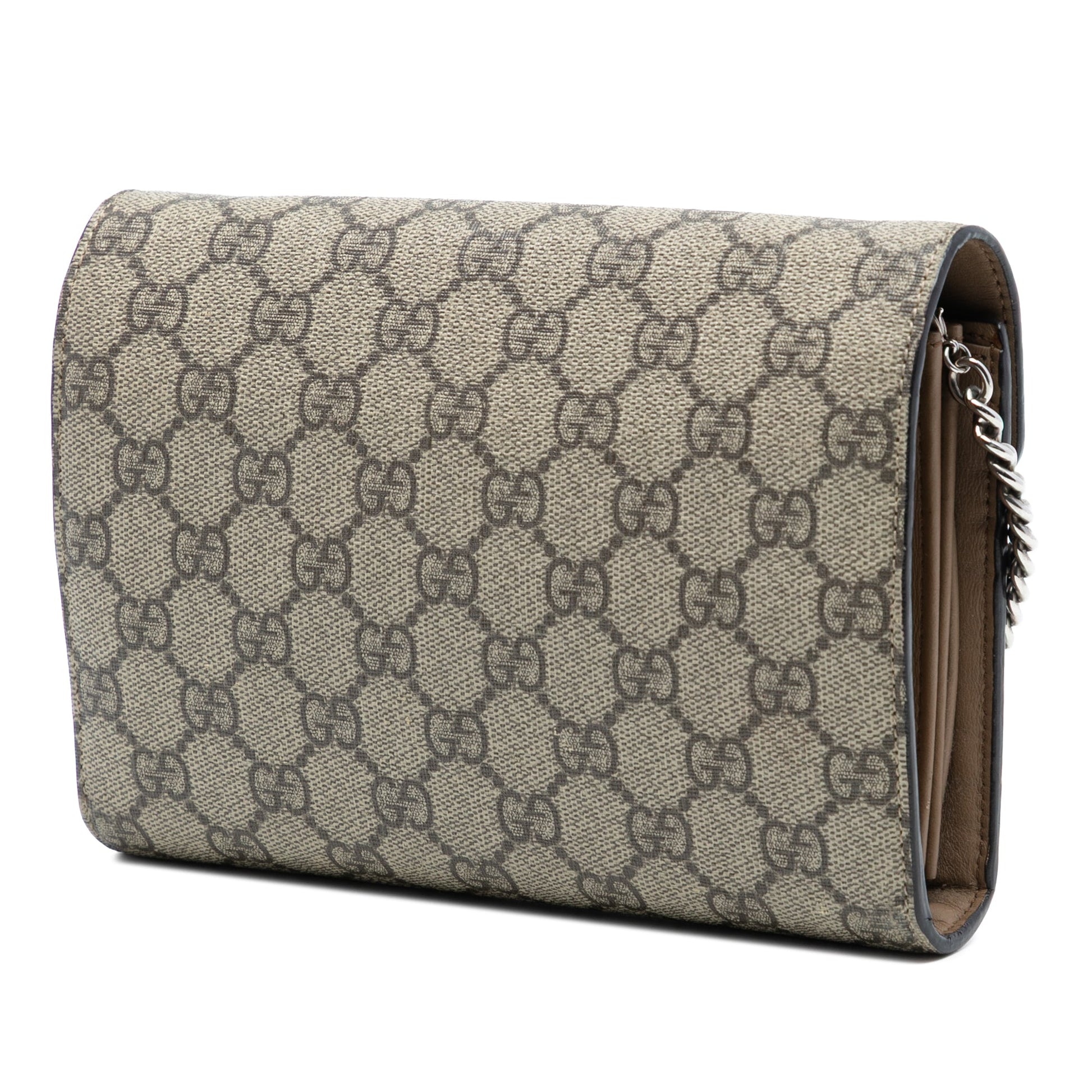 Gucci GG Supreme Dionysus Wallet on Chain