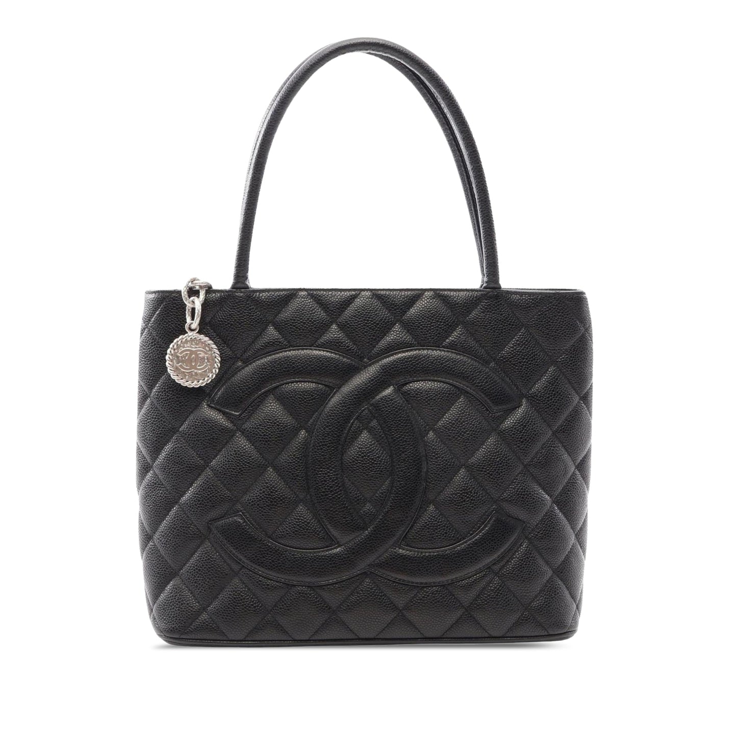 Chanel Caviar Medallion Tote