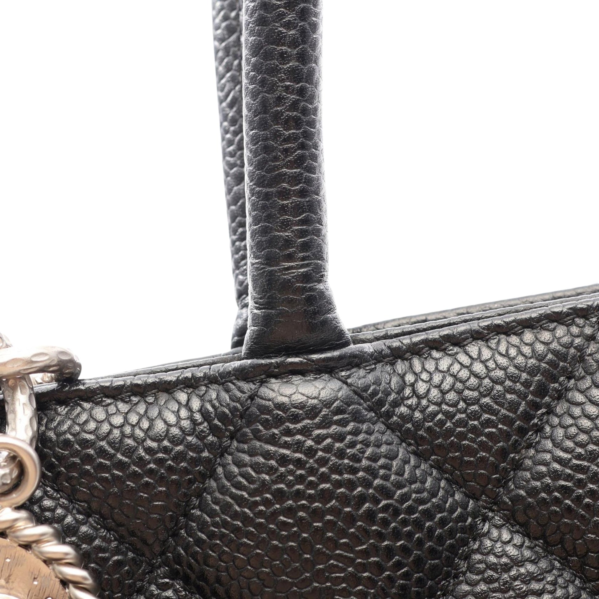 Chanel Caviar Medallion Tote