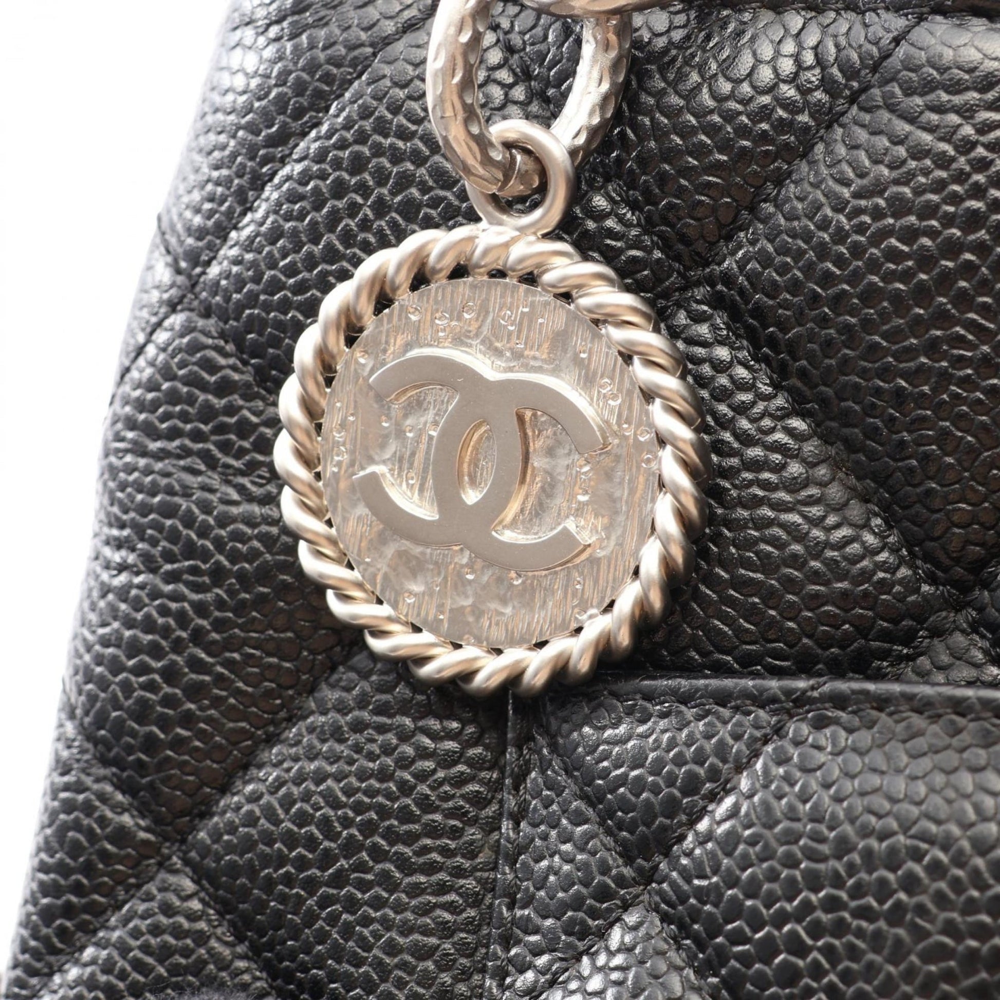 Chanel Caviar Medallion Tote
