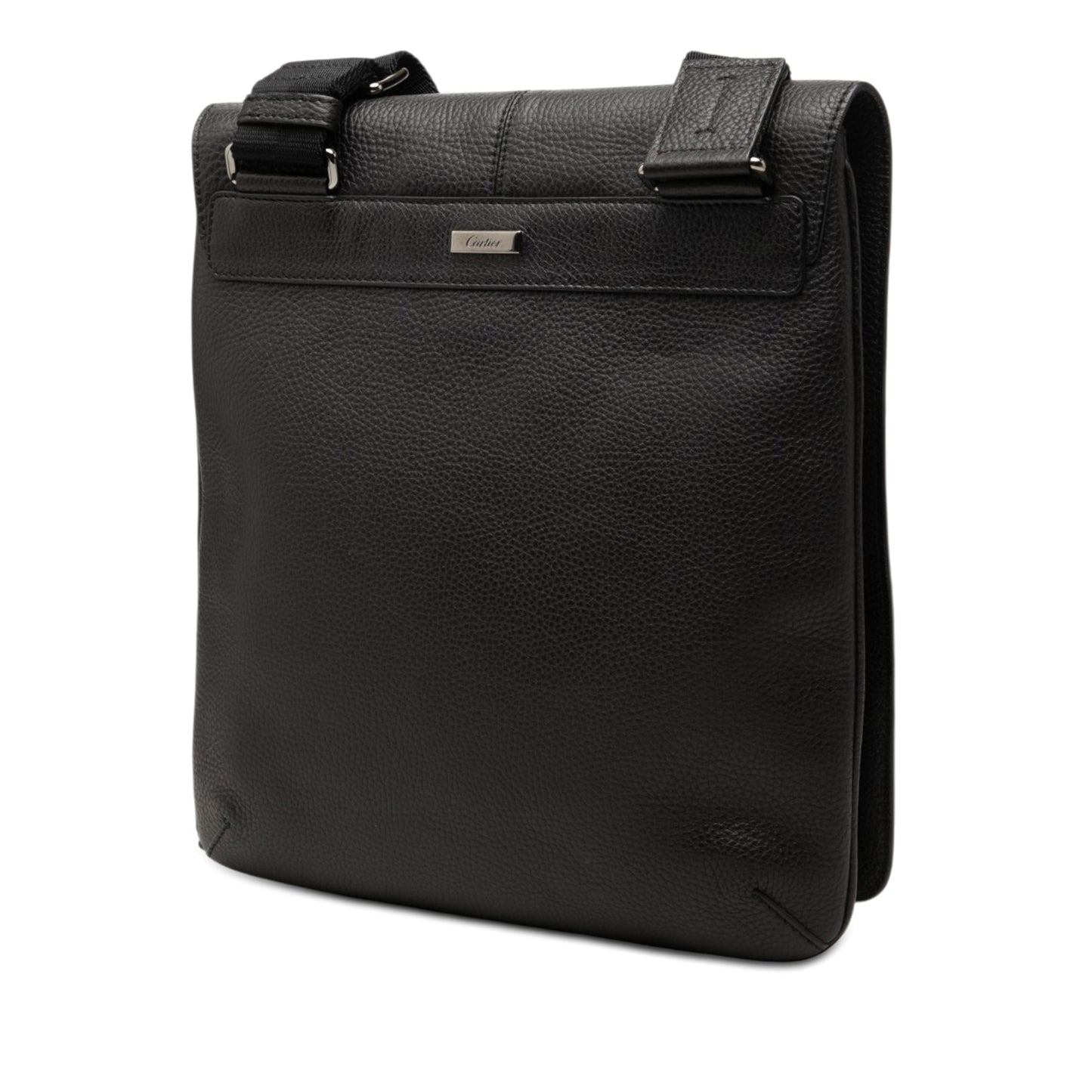 Cartier Leather Marcello Messenger Bag