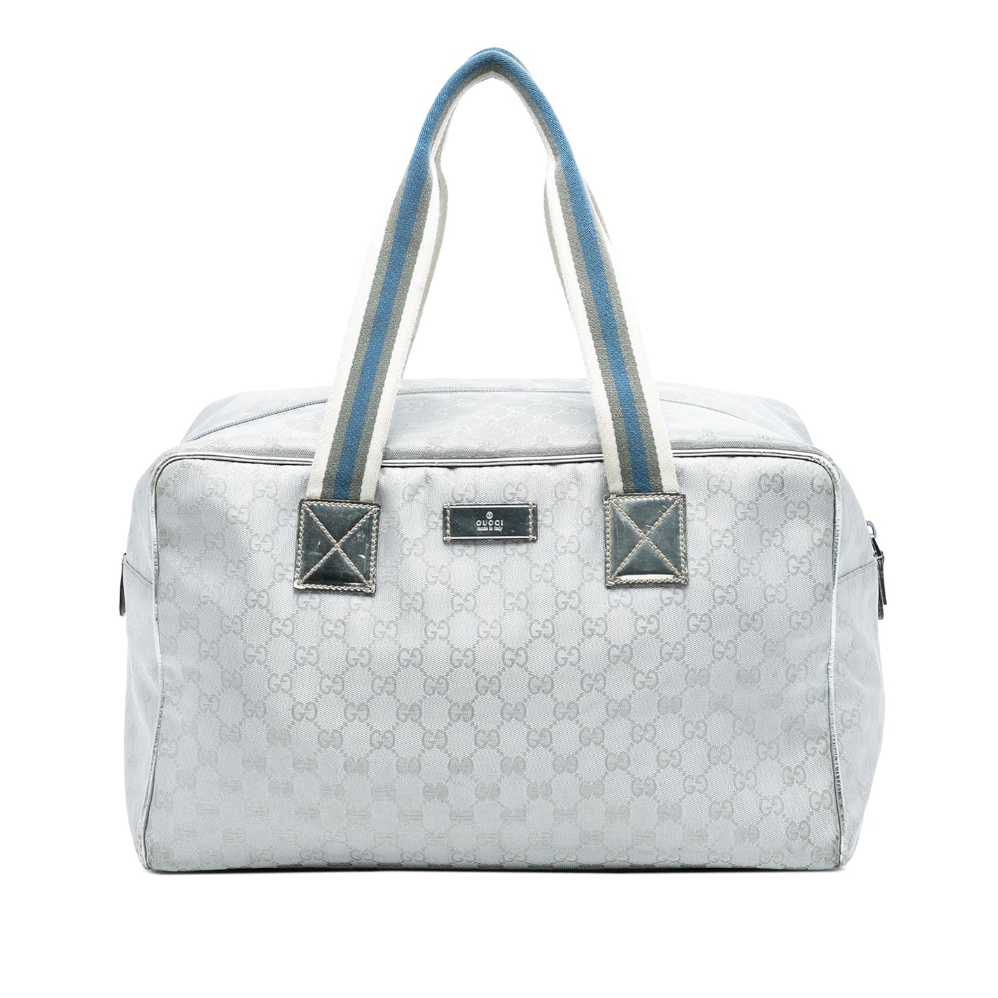 Gucci GG Canvas Web Travel Bag
