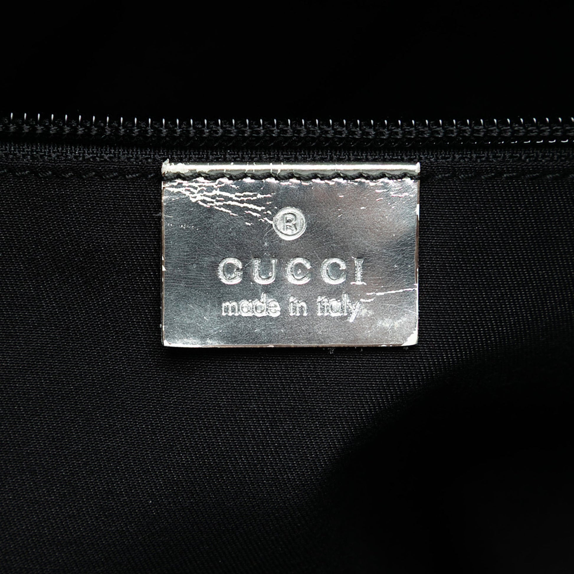 Gucci GG Canvas Web Travel Bag