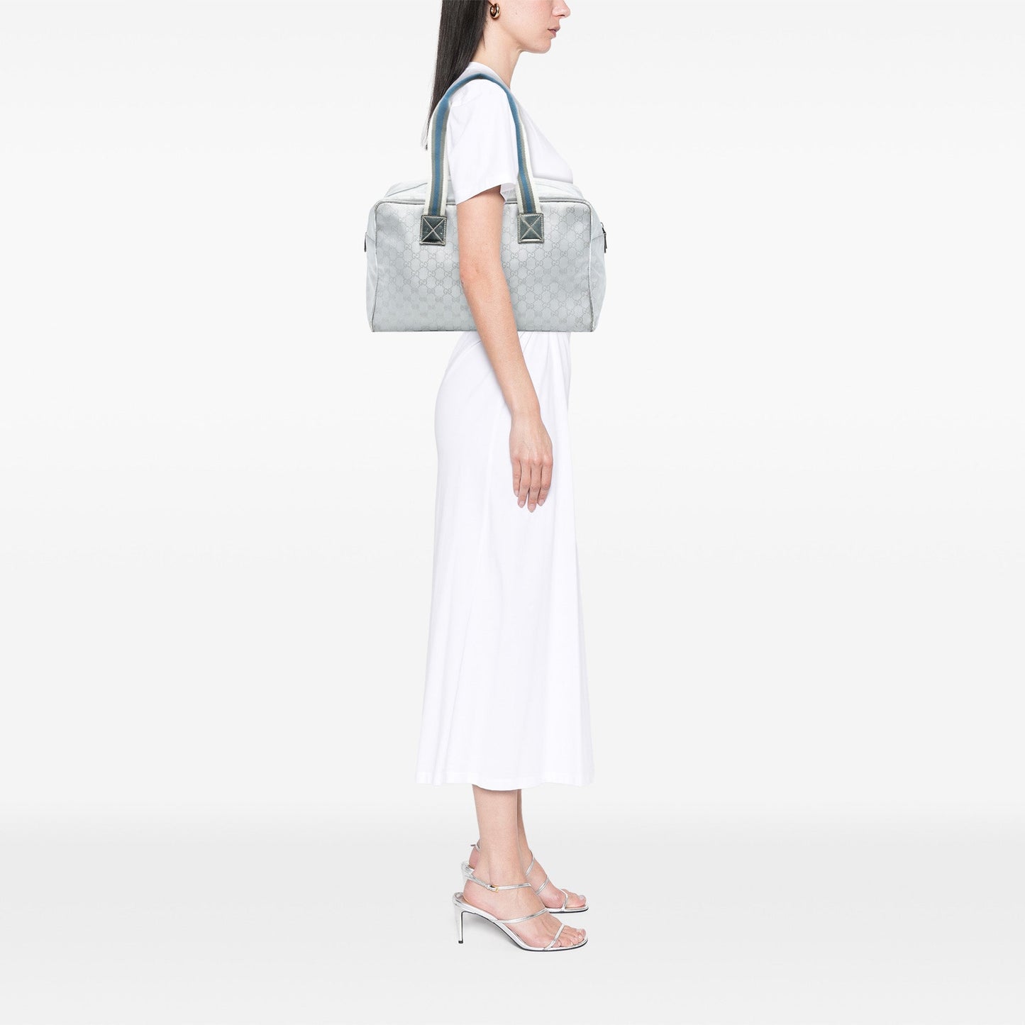 Gucci GG Canvas Web Travel Bag