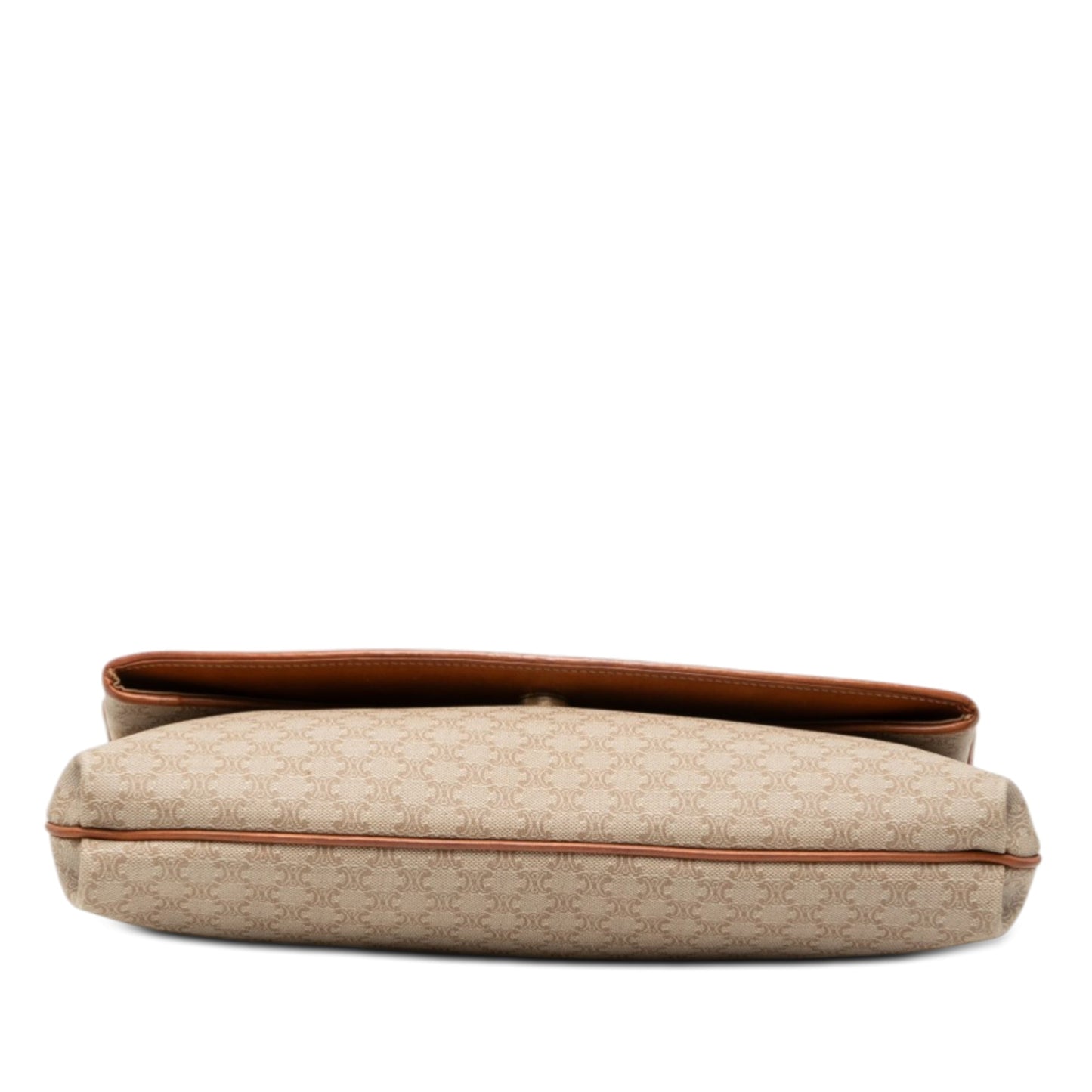 Celine Macadam Coated Canvas Clutch