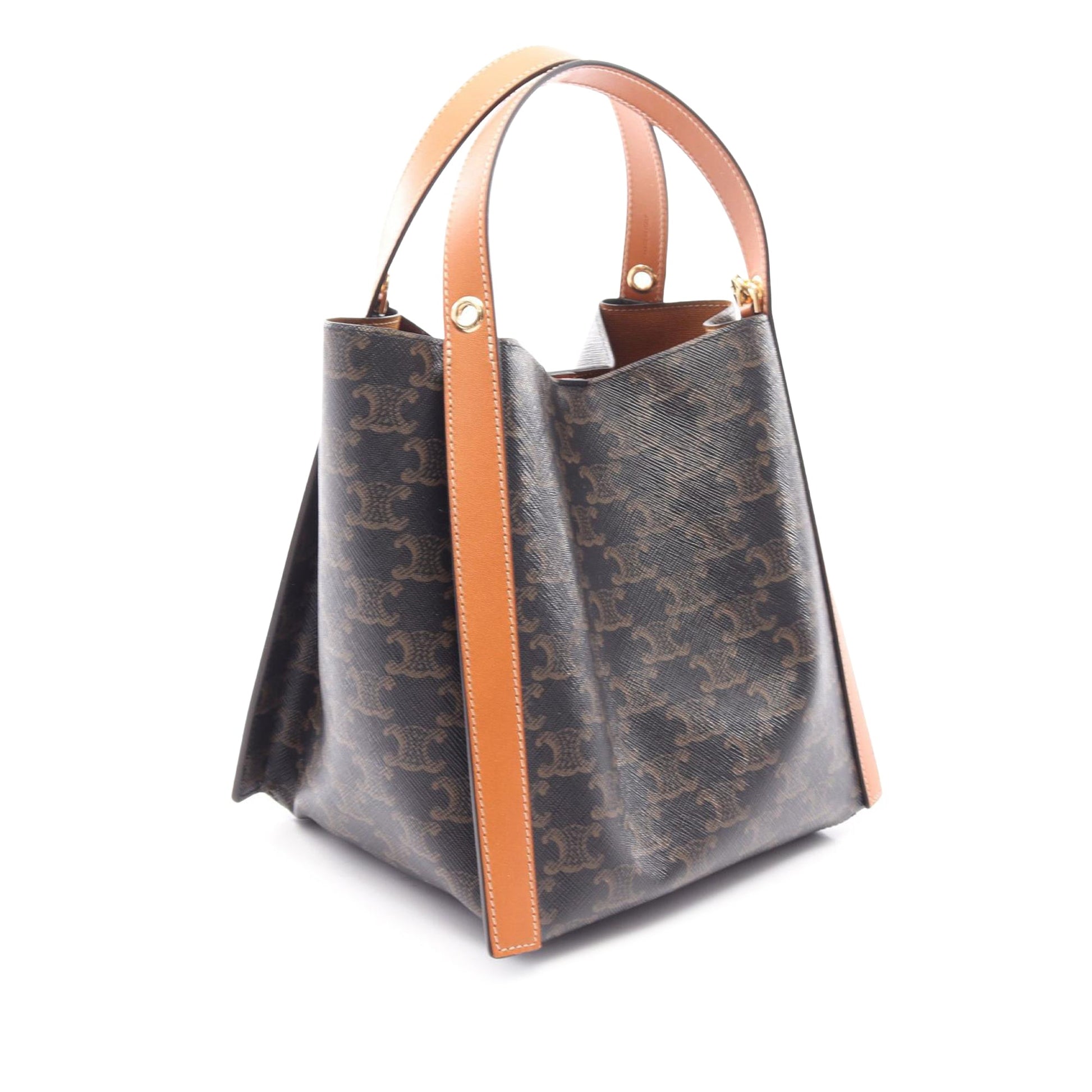 Celine Small Triomphe Cube Satchel