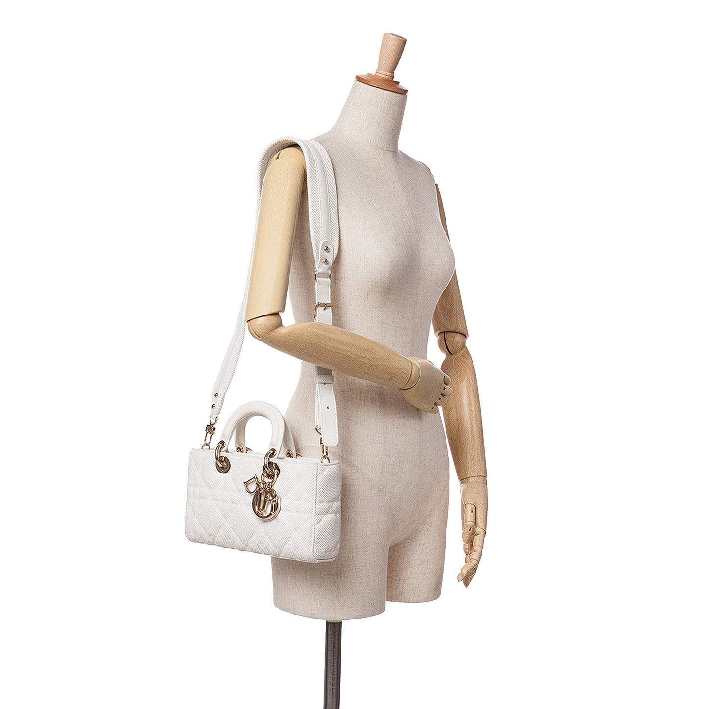 Dior Medium Technical Fabric Macrocannage Lady D Joy