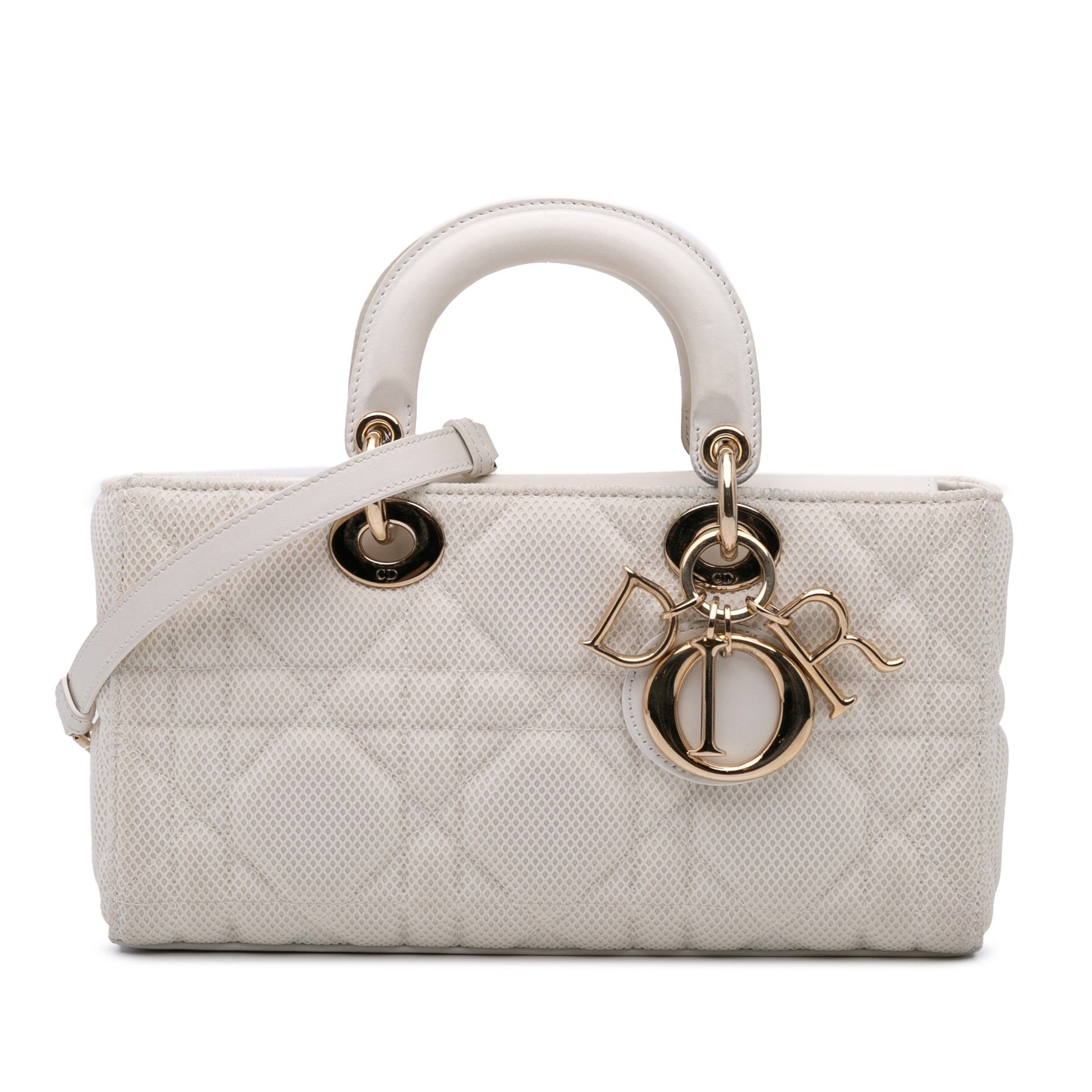 Dior Medium Technical Fabric Macrocannage Lady D Joy