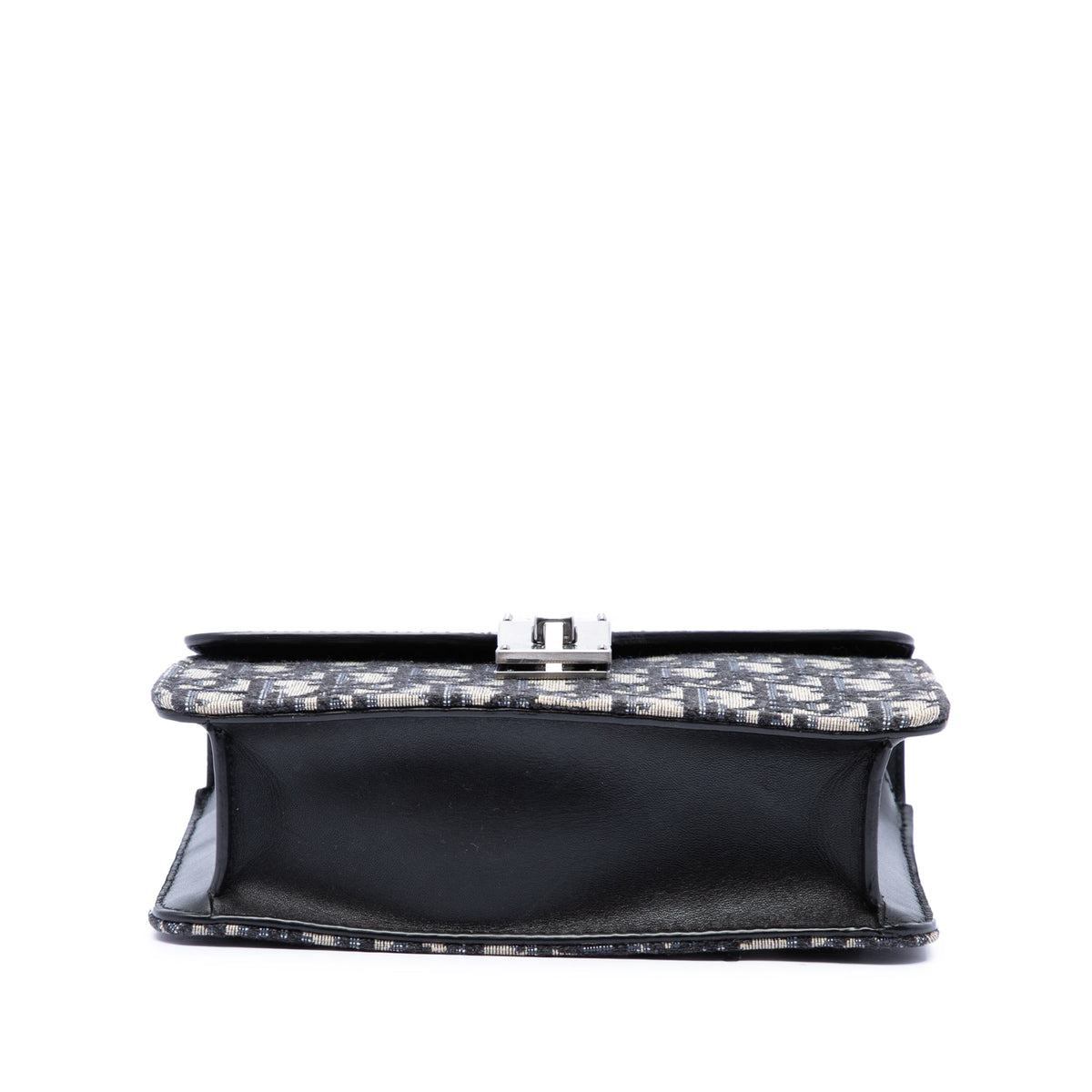 Dior Mini Oblique Canvas Saddle Convertible Belt Pouch — Blue
