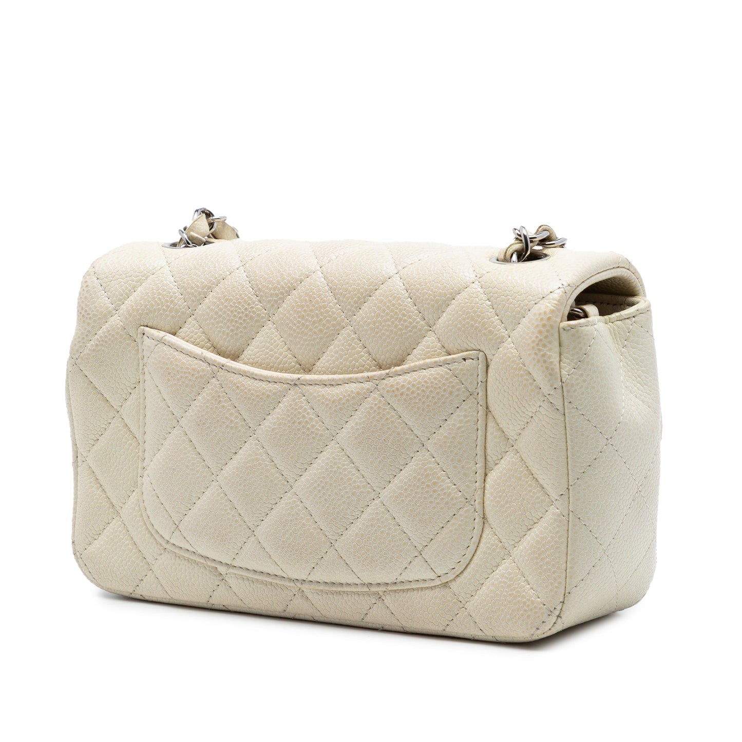 Chanel Mini Rectangular Classic Caviar Single Flap
