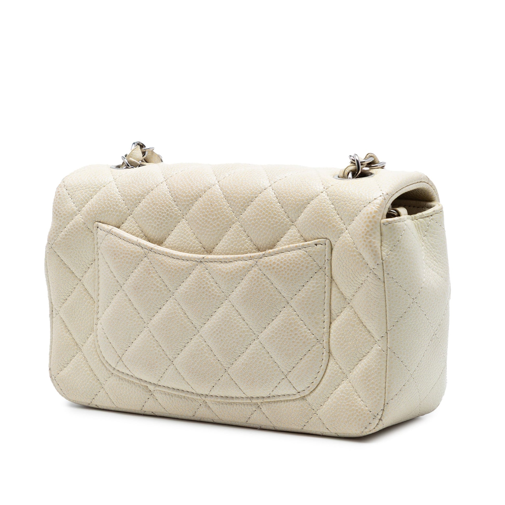 Chanel Mini Rectangular Classic Caviar Single Flap