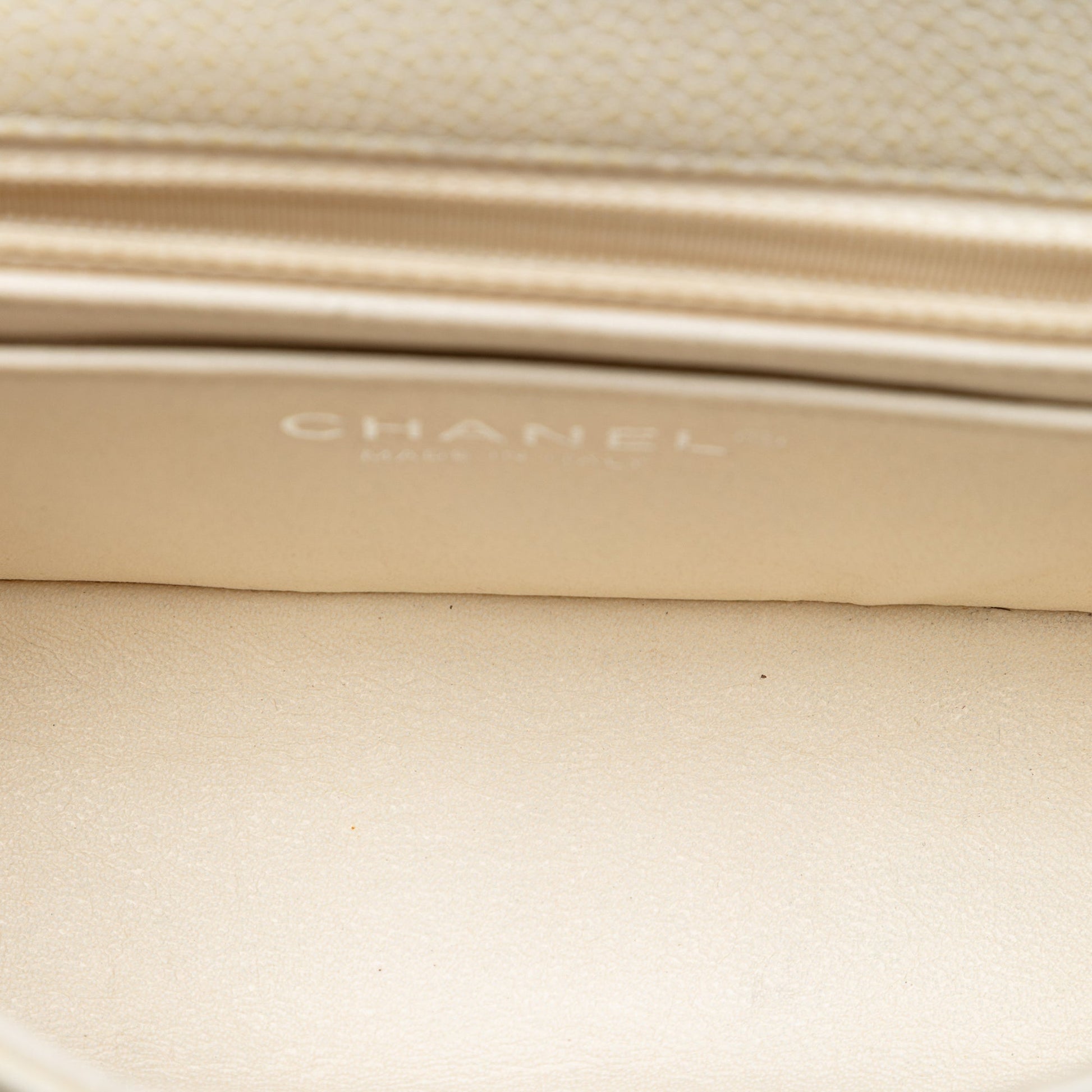 Chanel Mini Rectangular Classic Caviar Single Flap