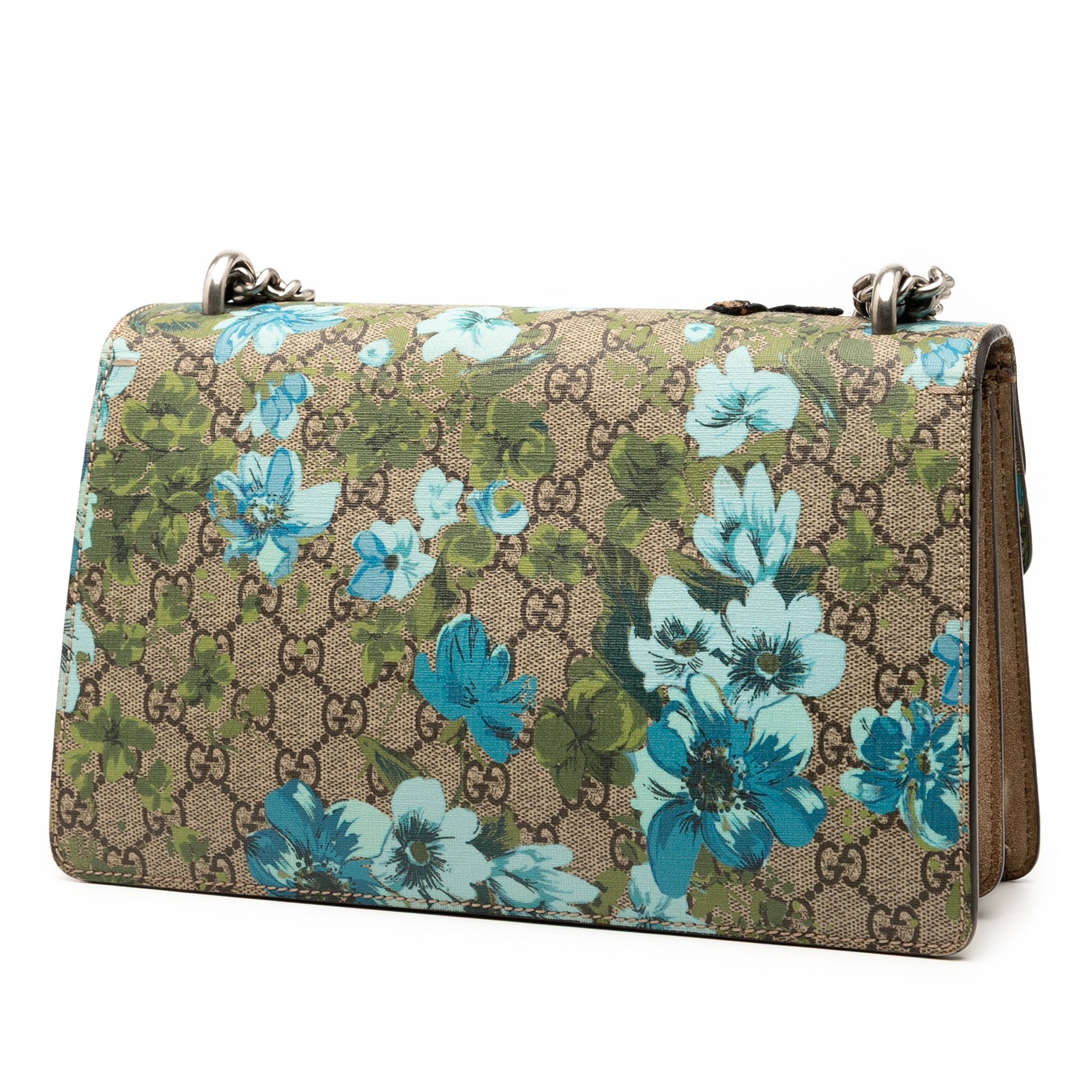Gucci Medium GG Supreme Blooms and Bee Dionysus Shoulder Bag