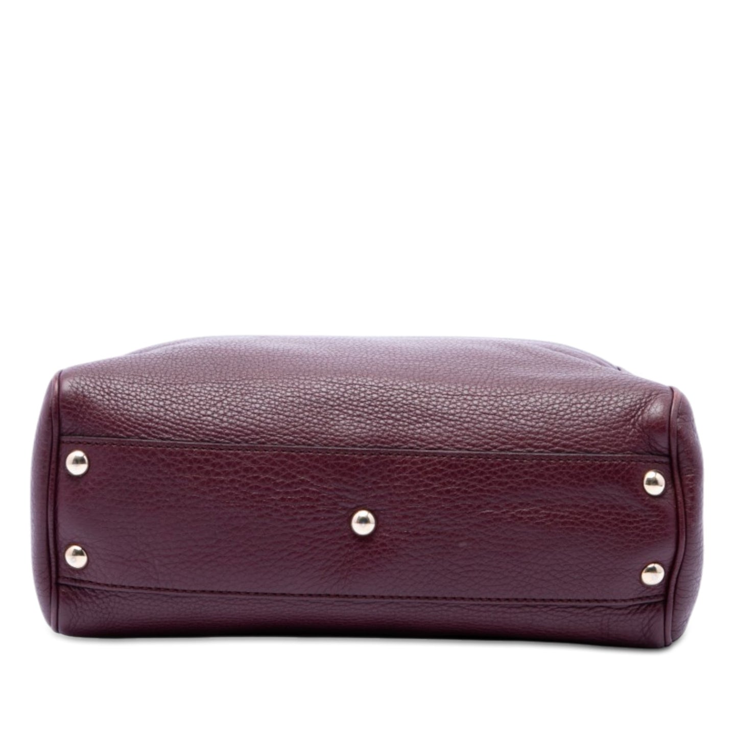 Gucci Small Calfskin Bamboo Shopper Satchel