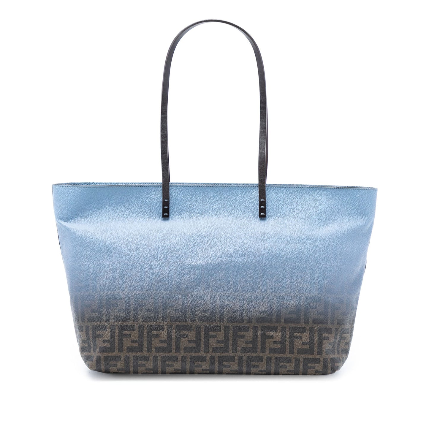 Fendi Medium Ombre Zucca Spalmati Roll Tote