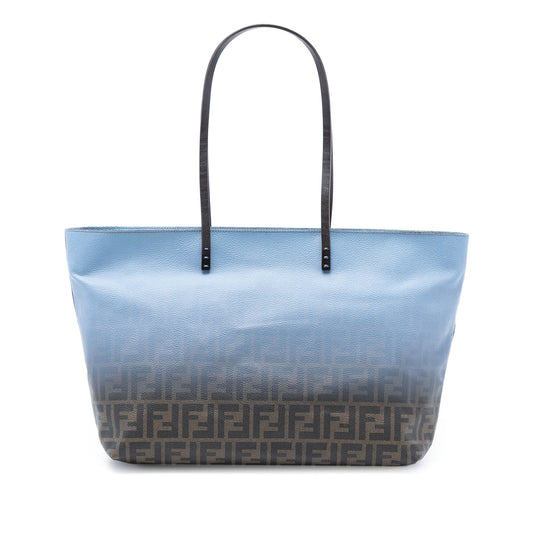 Fendi Medium Ombre Zucca Spalmati Roll Tote