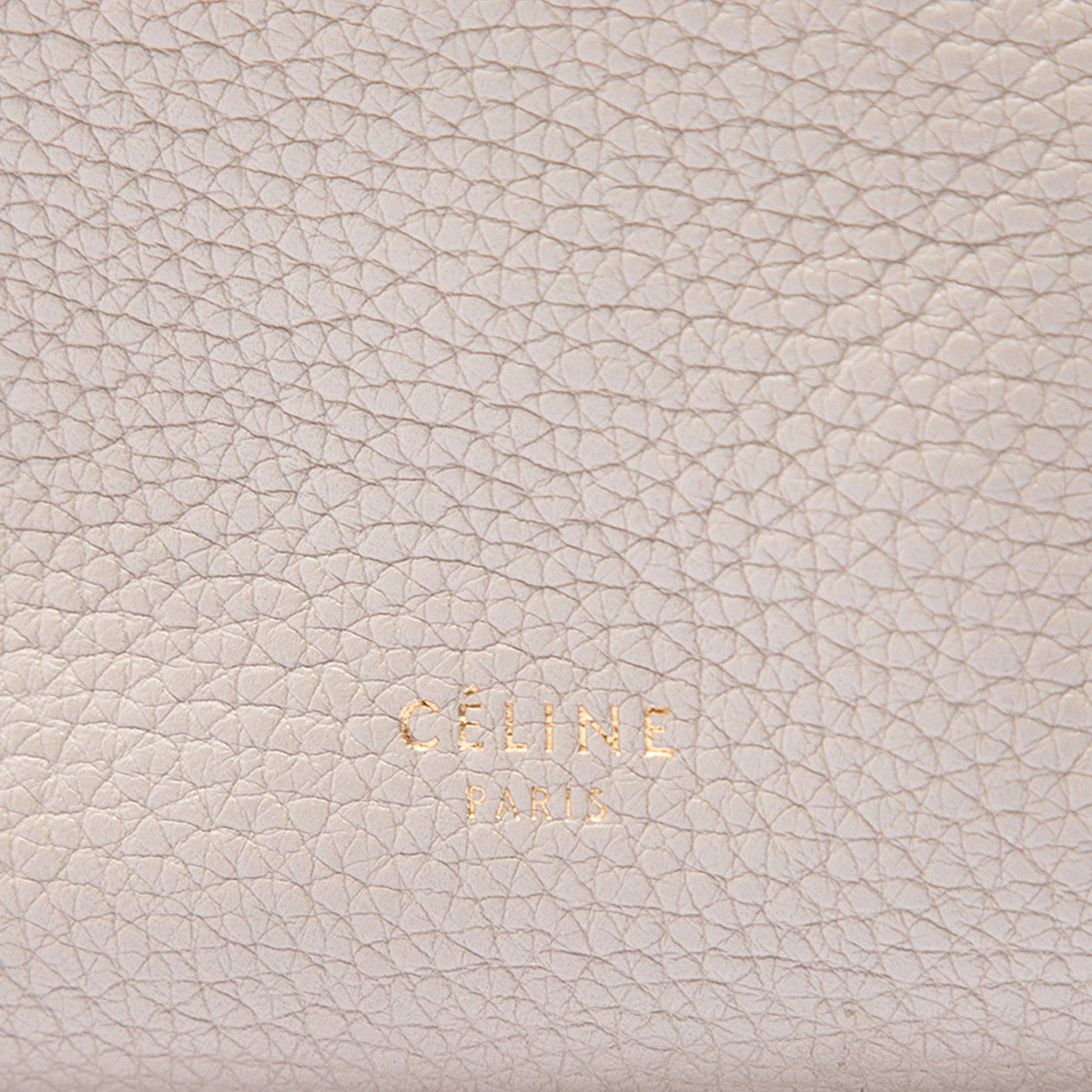 Celine Small Soft Grained Calfskin Seau Sangle Bucket Bag