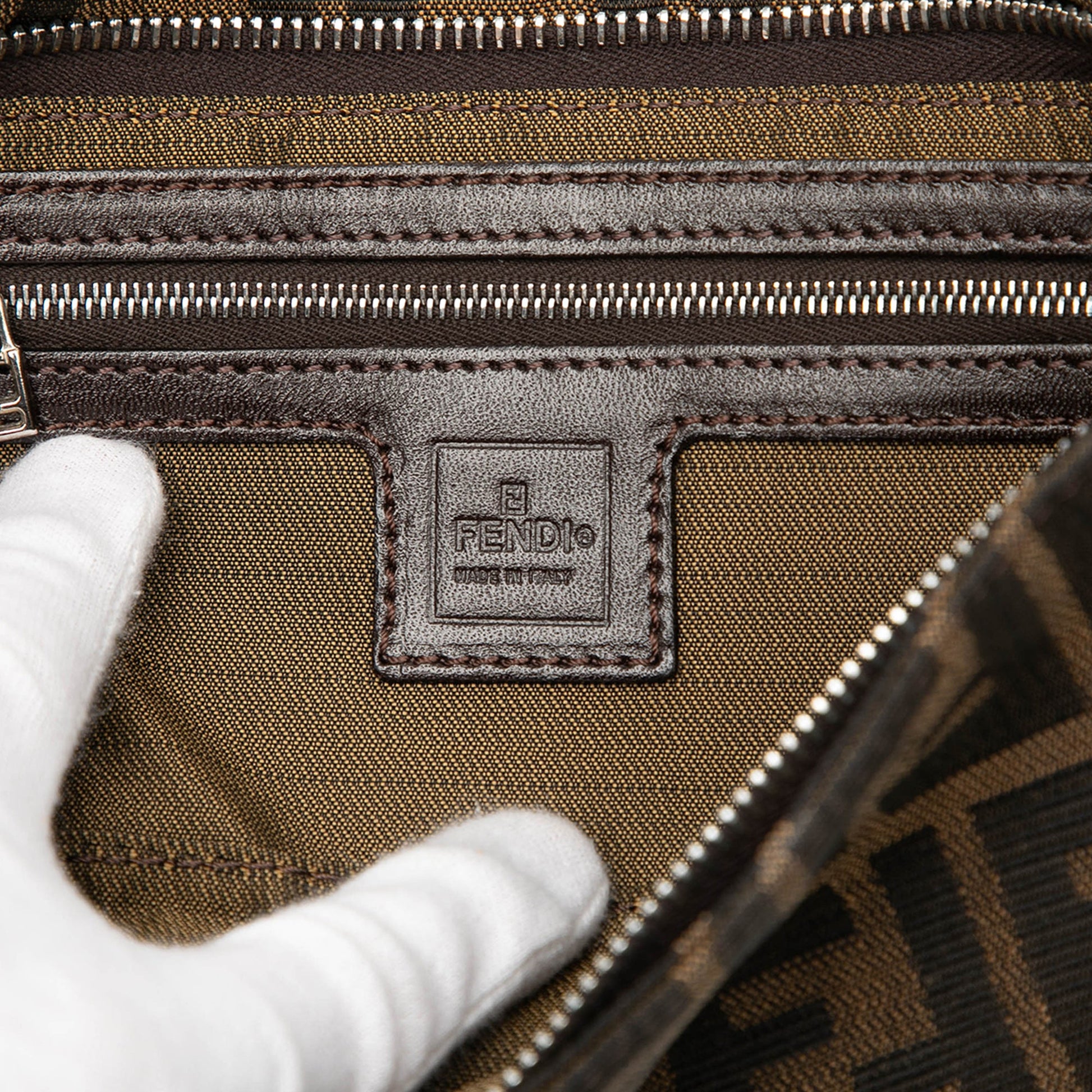 Fendi Zucca Canvas Crossbody