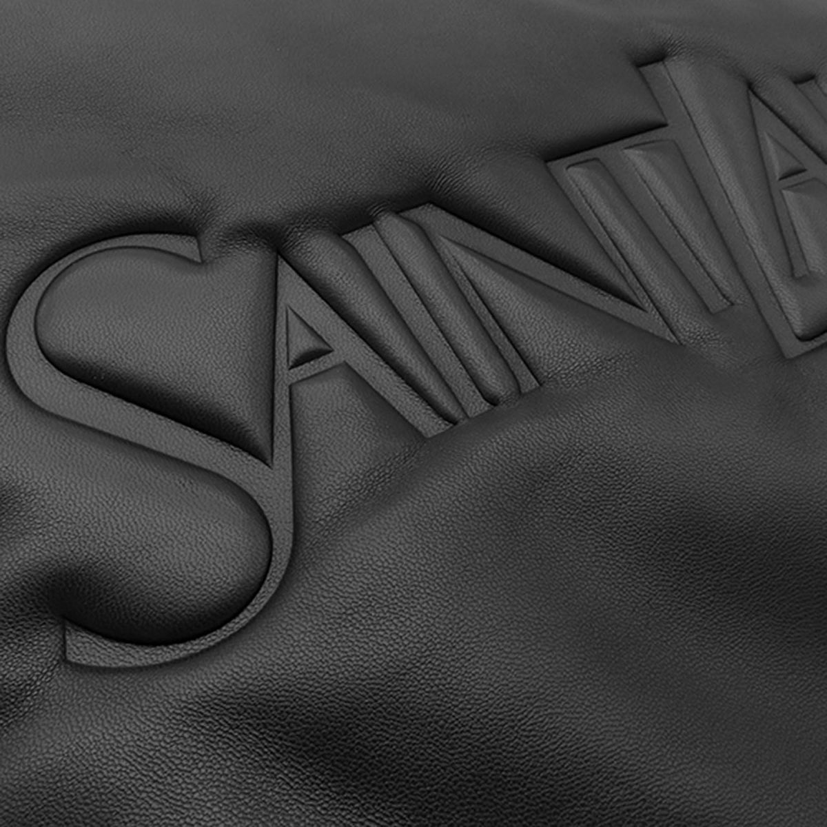 Saint Laurent Lambskin Wide Puffer Tote