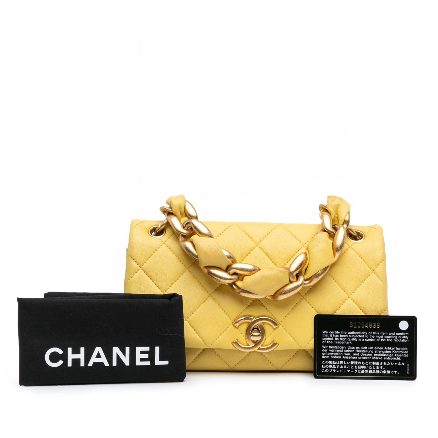 Chanel Quilted Lambskin Chain Is More Flap