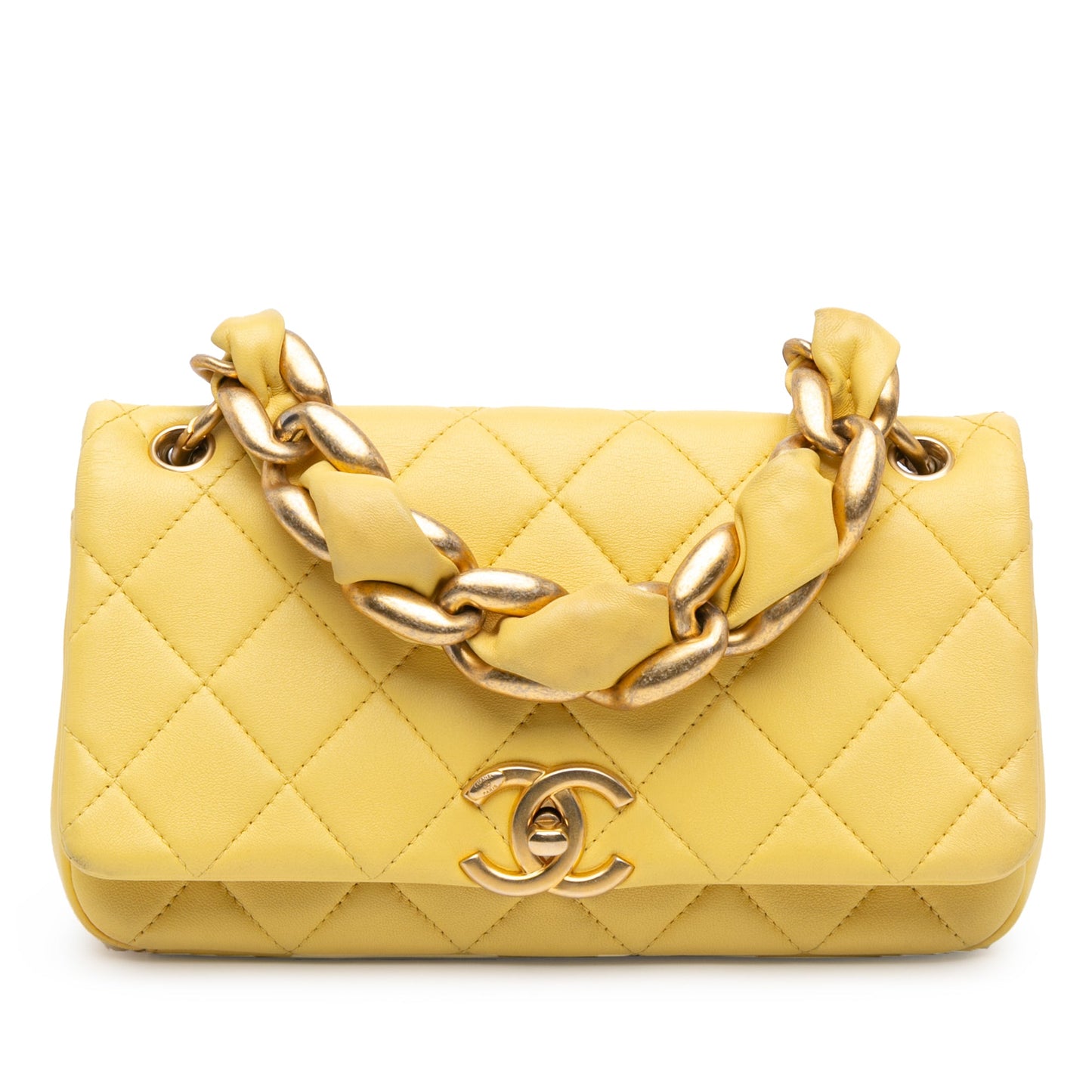 Chanel Quilted Lambskin Chain Is More Flap