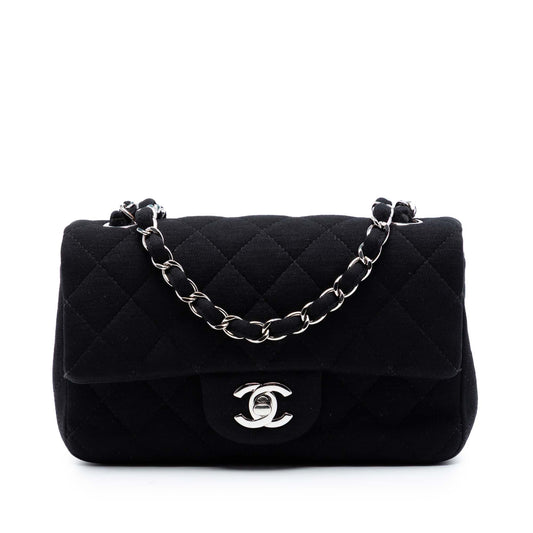 Mini Rectangular Classic Jersey Single Flap