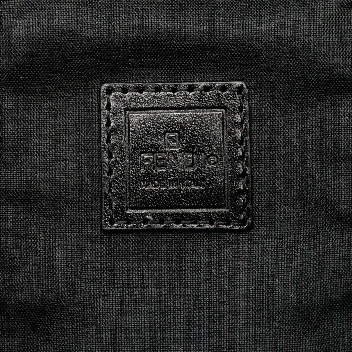 Fendi Zucca Canvas Vanity Bag — Brown
