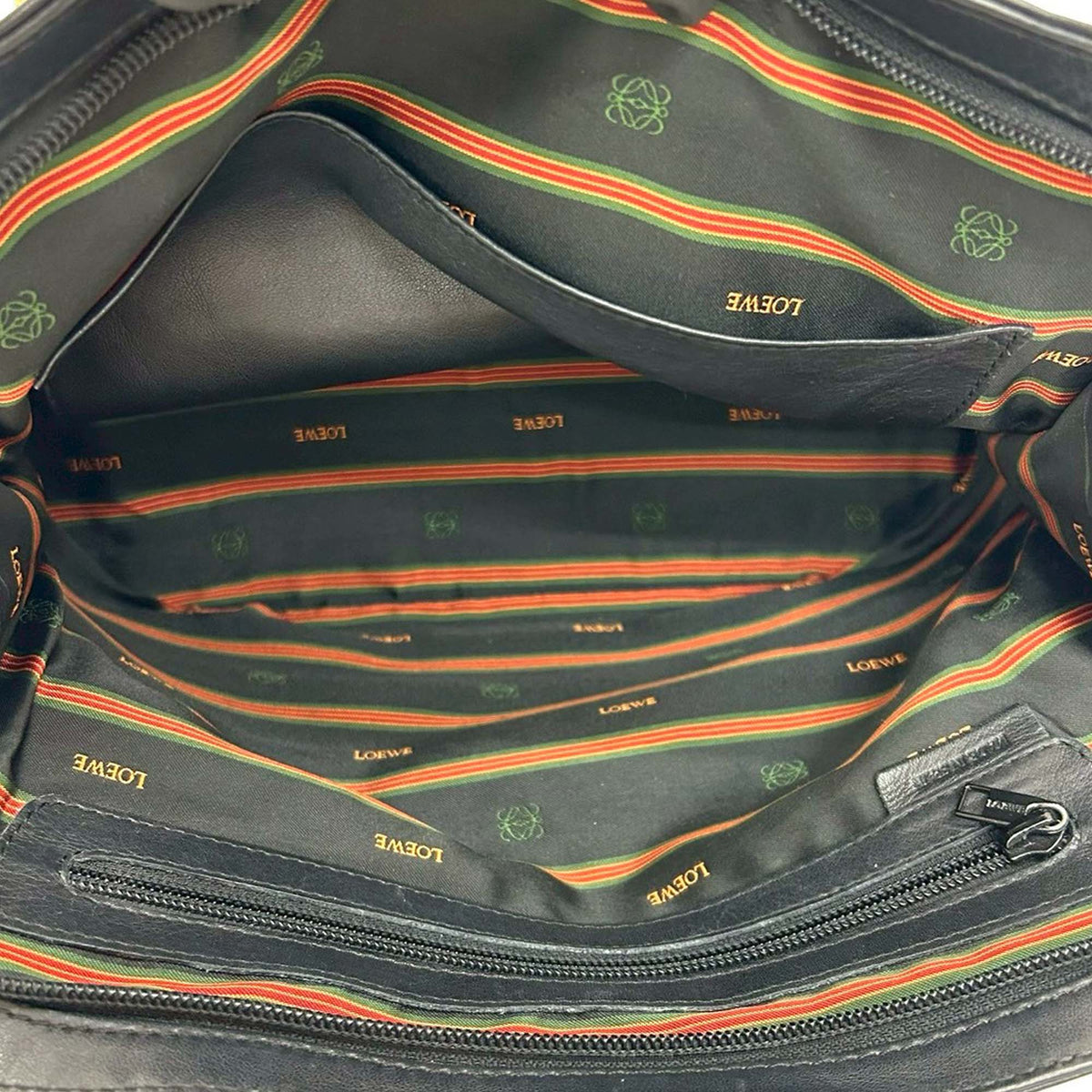 LOEWE Leather Anagram Handbag