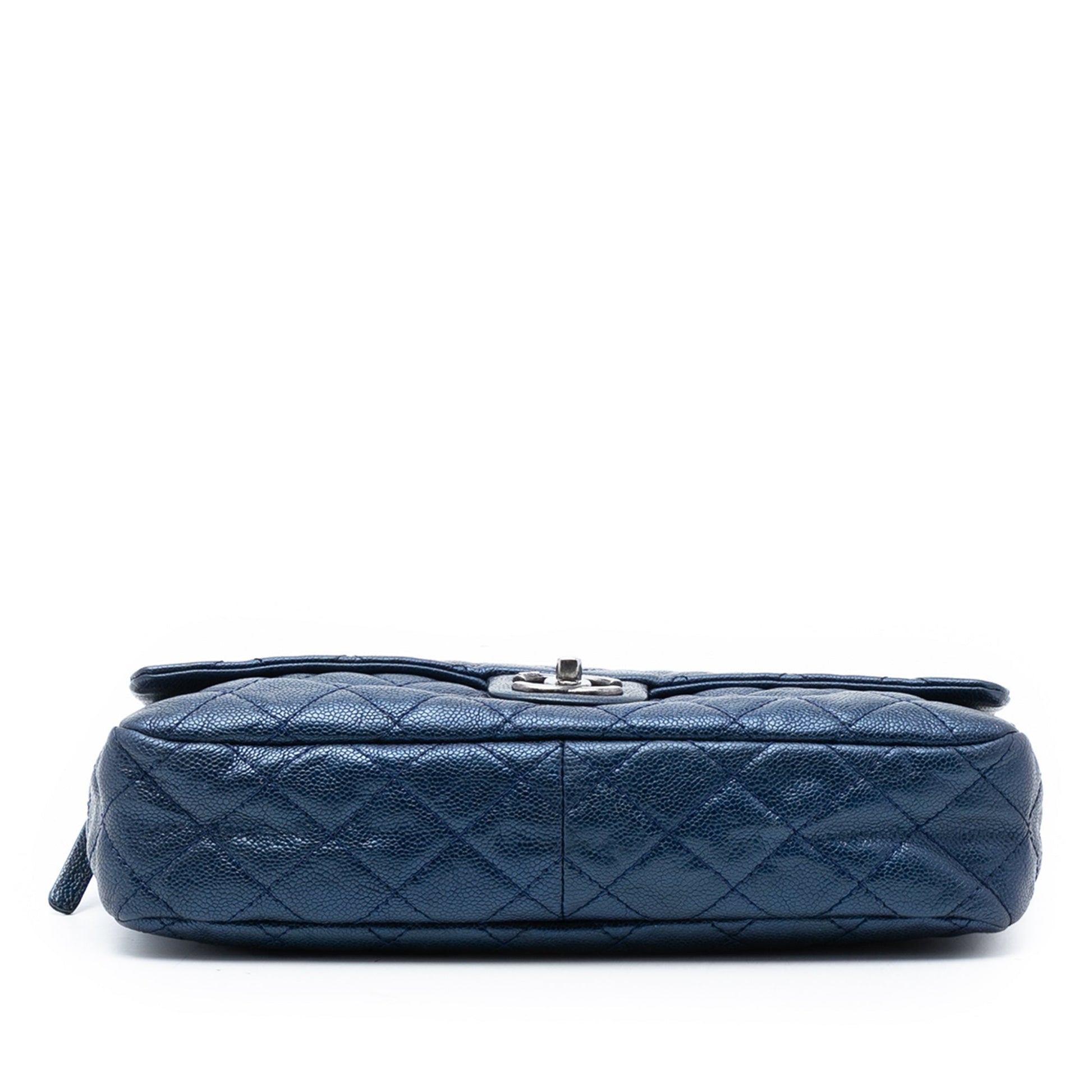 Chanel Jumbo Quilted Iridescent Caviar Easy Flap