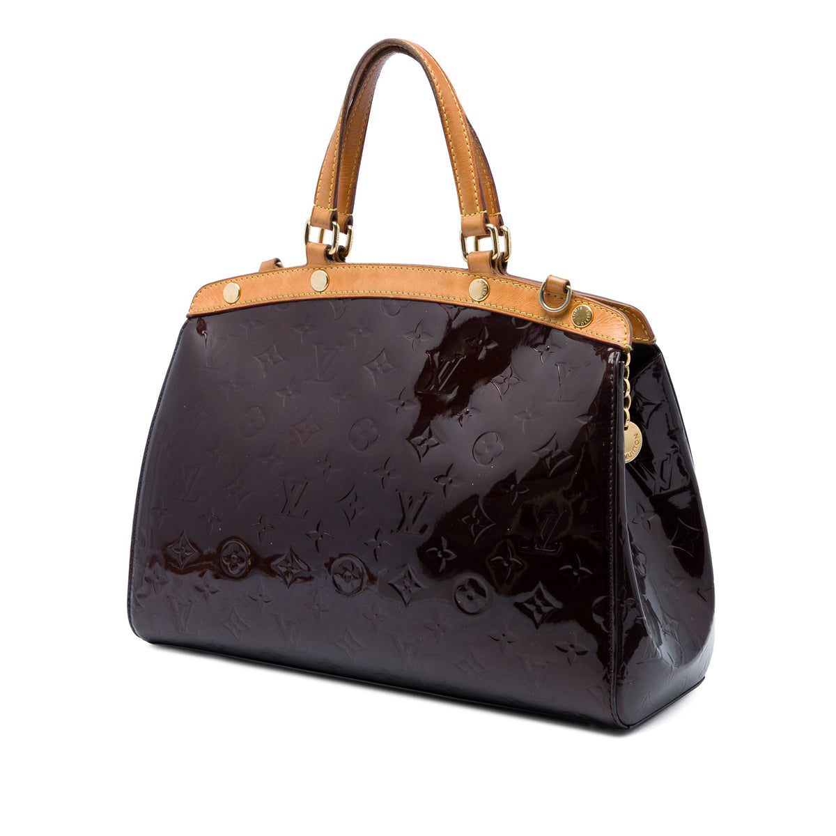 Louis Vuitton Monogram Vernis Brea MM — Purple
